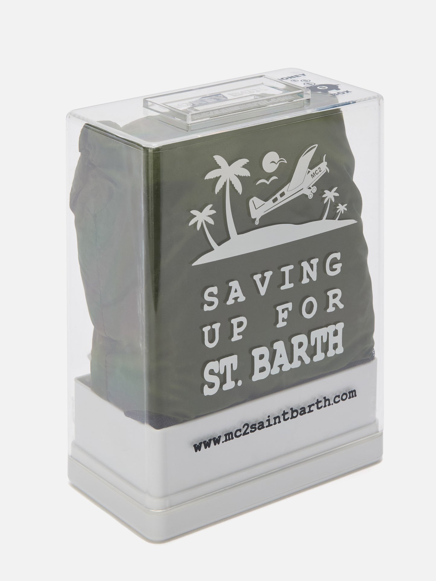 Short de bain Jean Lighting Pantone uni Military Green