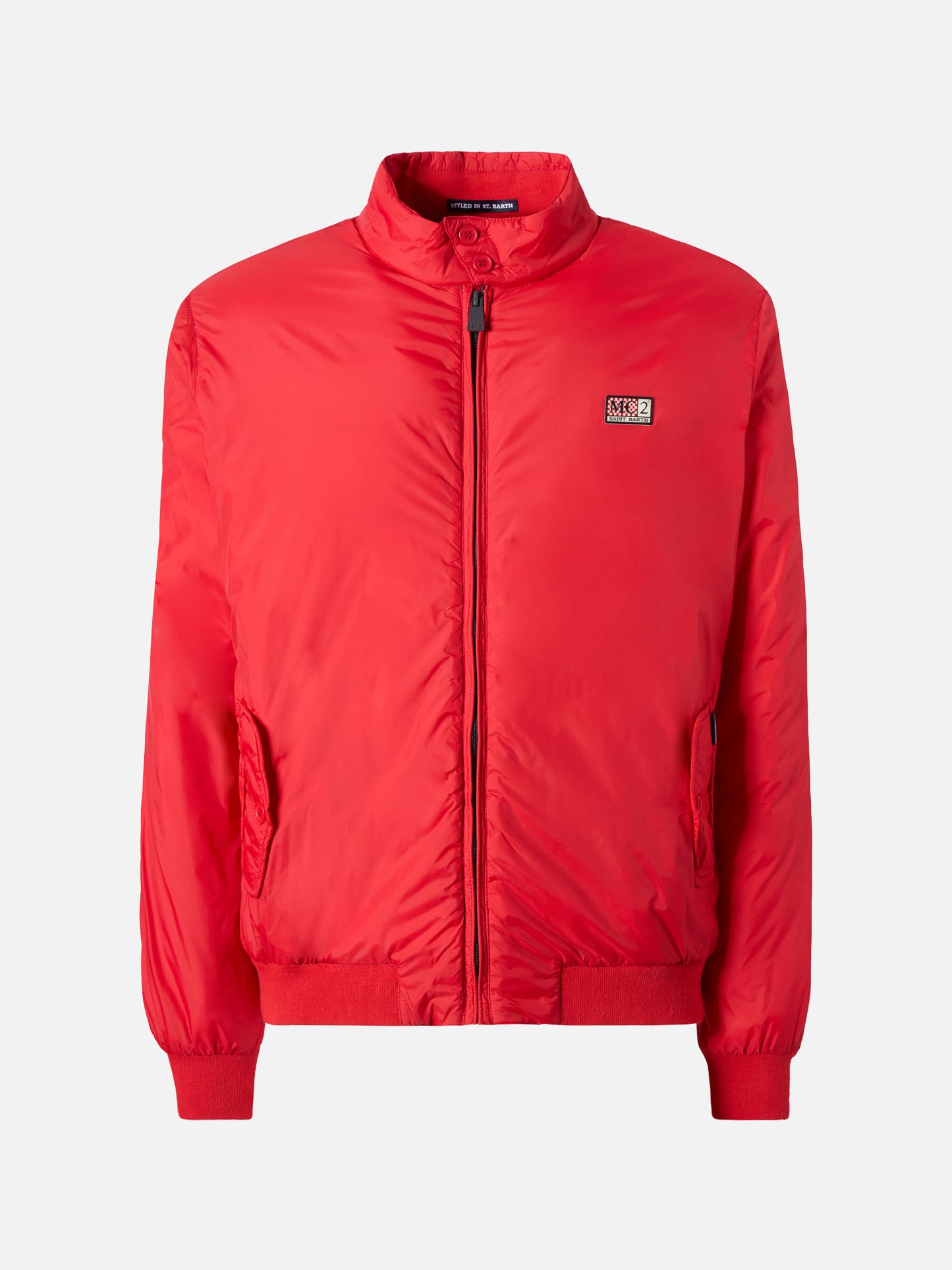 Bomber leggero Jet in rosso