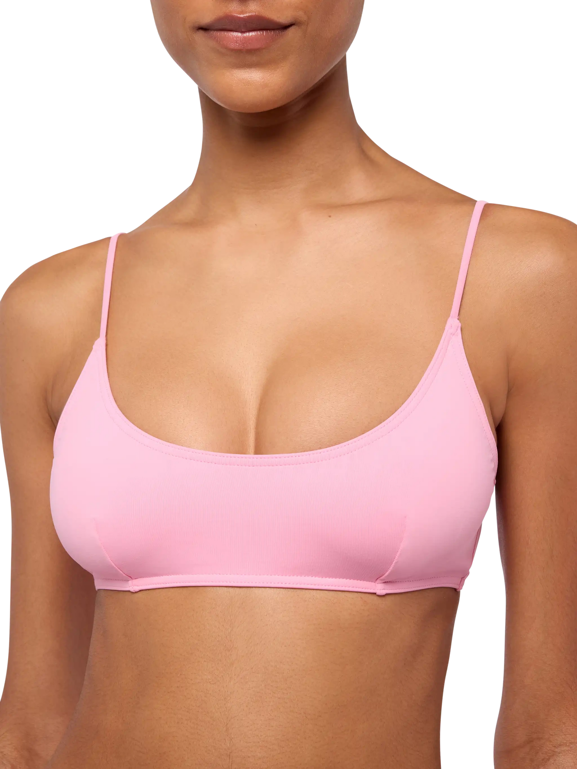 Judy pink bralette beach top Judy - MC2 Saint Barth