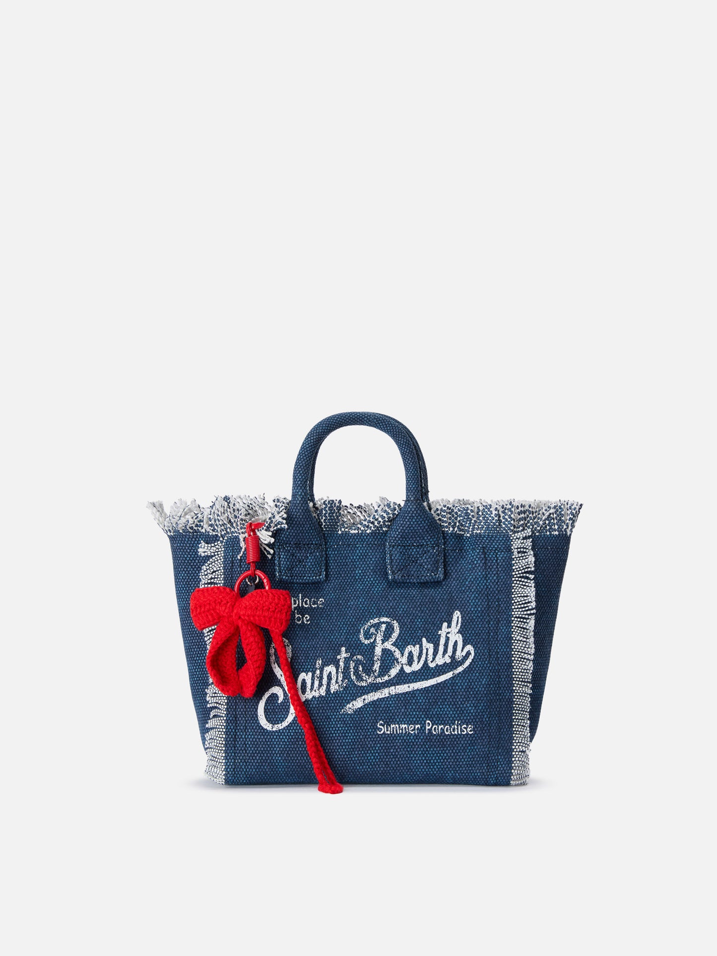 Funny charm da borsa con fiocco crochet