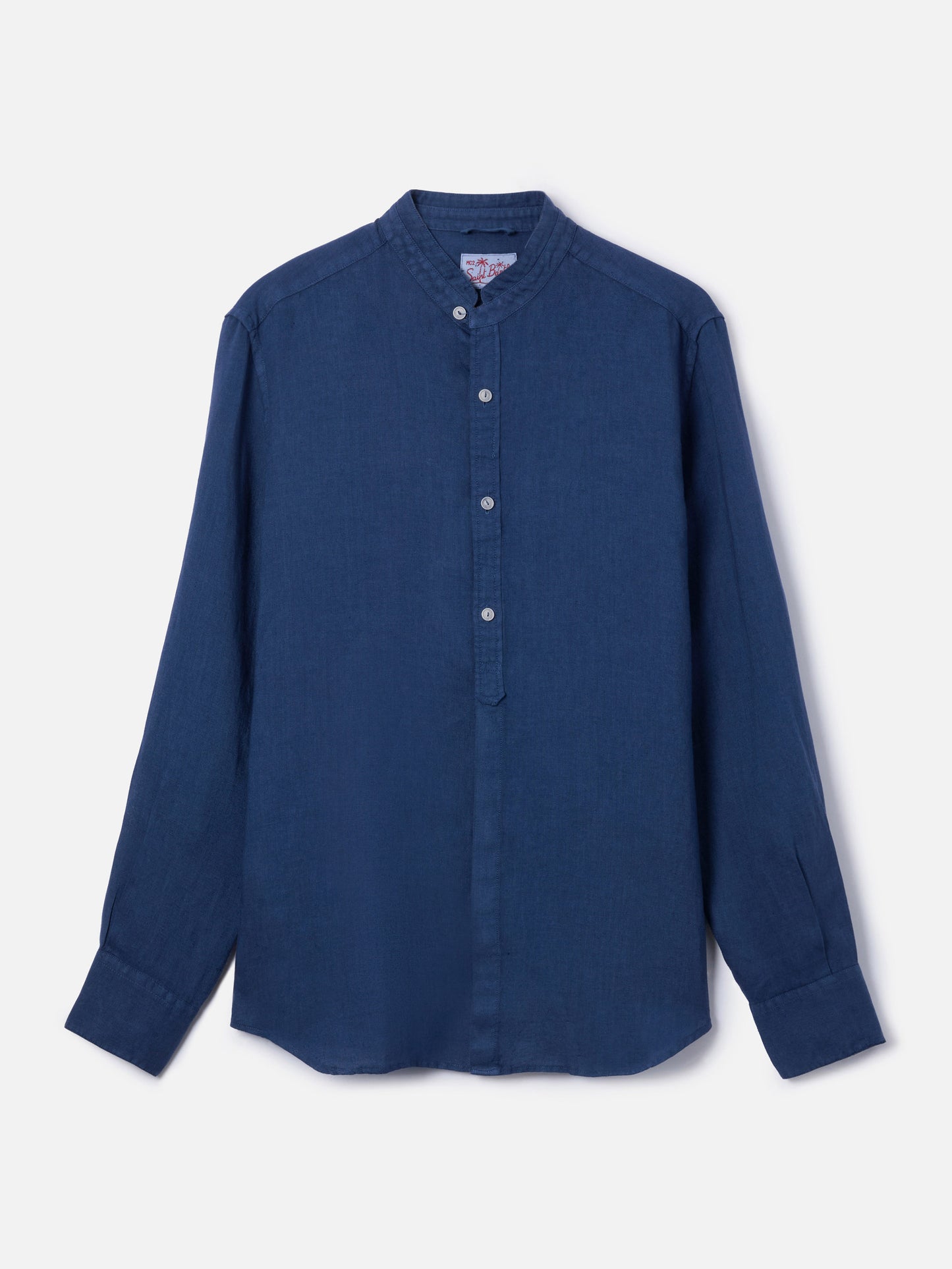 Camicia da uomo blu