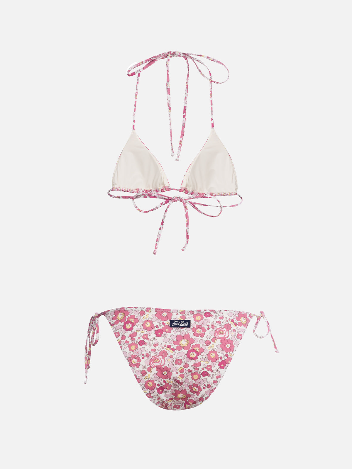 Bikini a triangolo da donna Betsy Leah Virgo | REALIZZATO CON TESSUTO LIBERTY