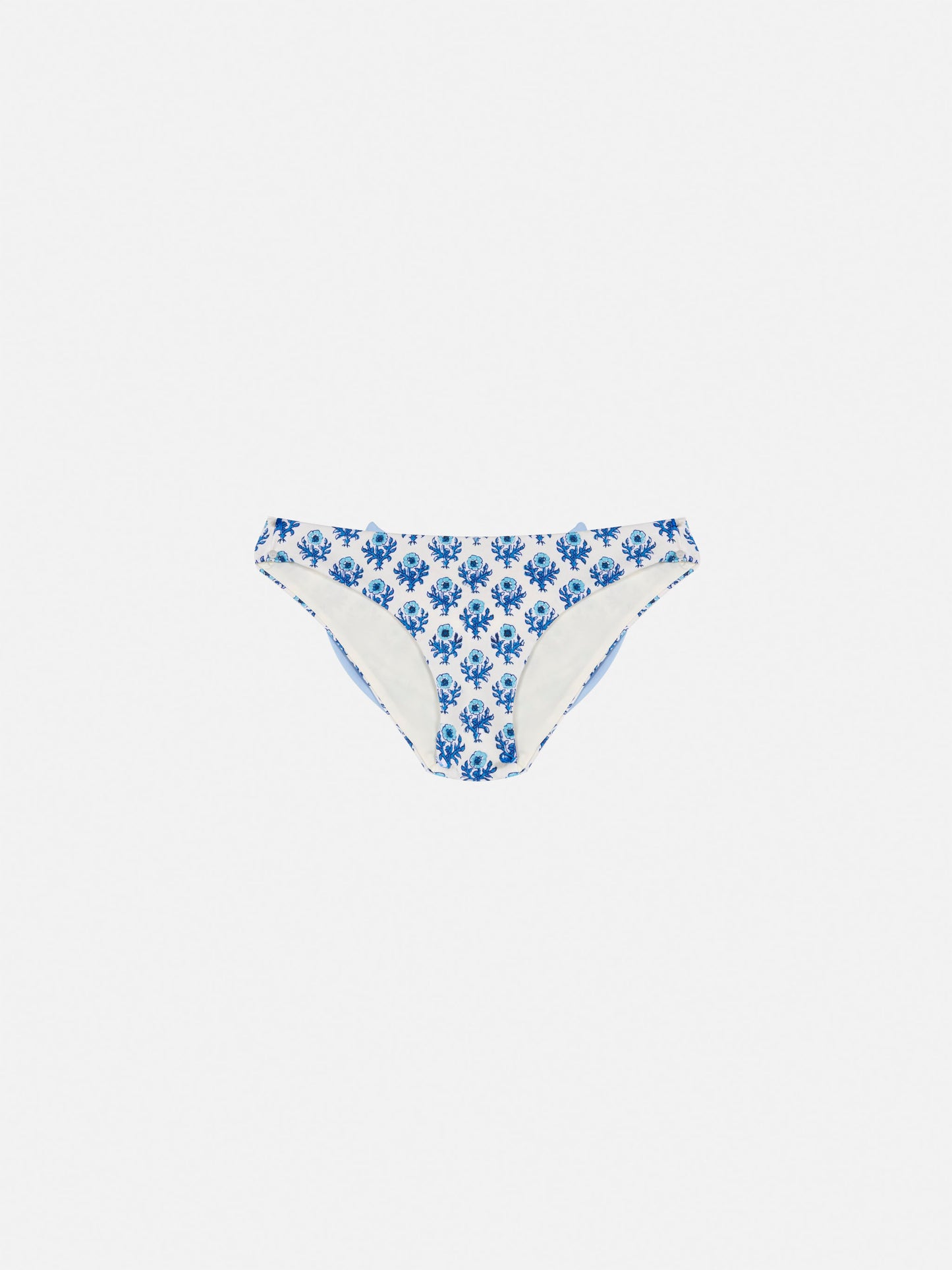 Madame swim briefs with bow and flower print