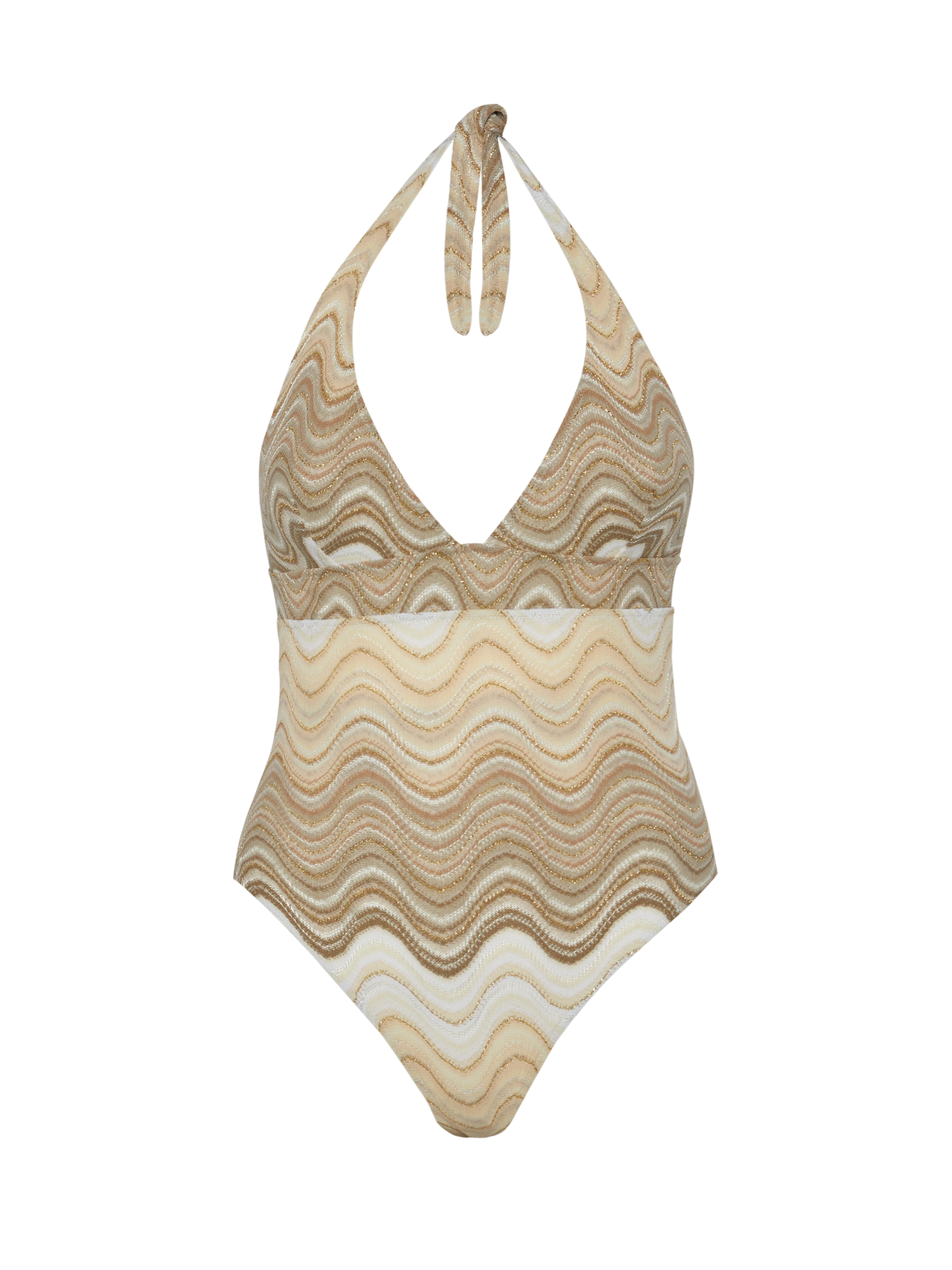 Marylin raschel wavy one-piece swimsuit - MC2 Saint Barth