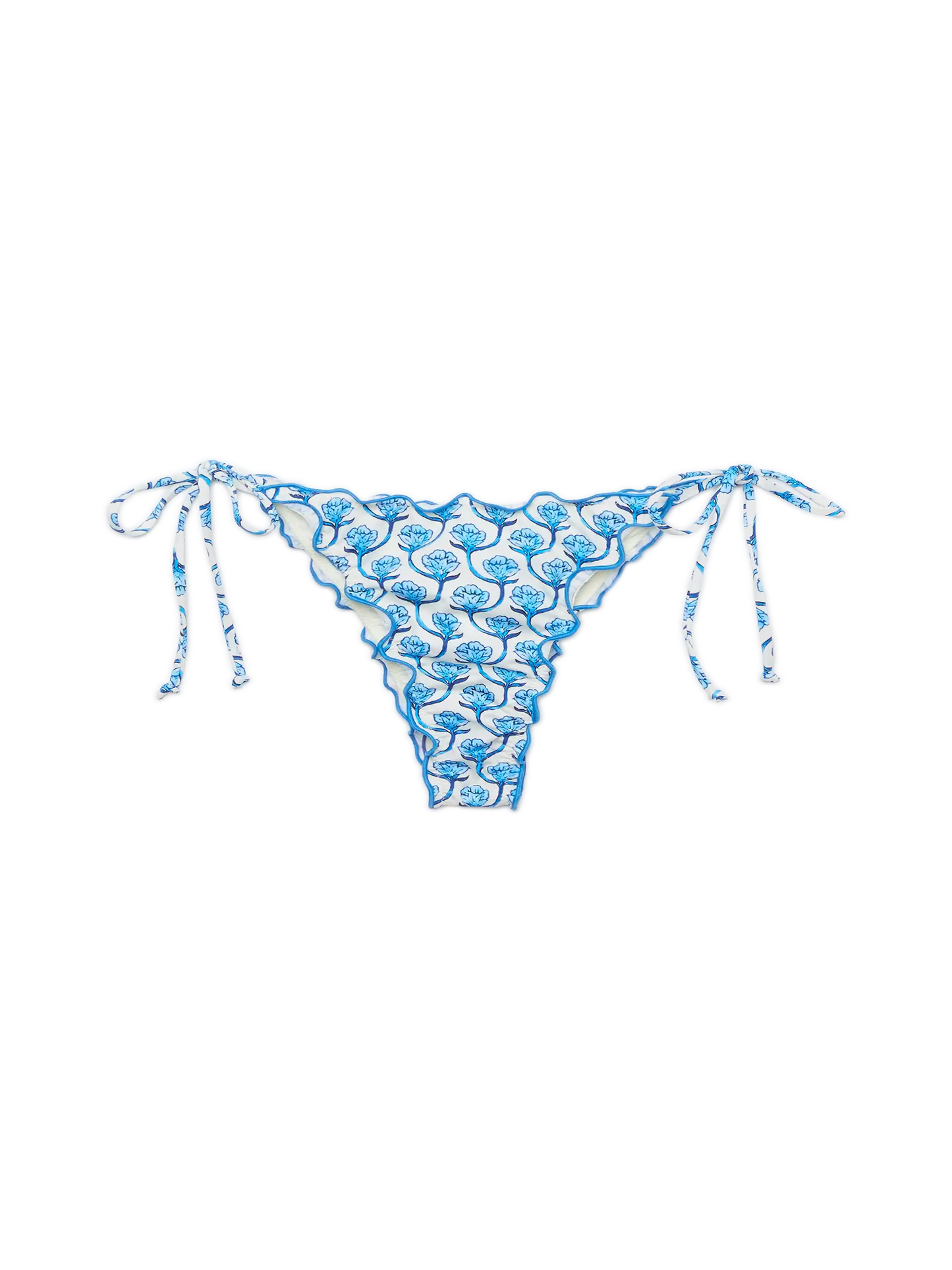 Slip mare Miami con stampa floreale e taglio sgambato