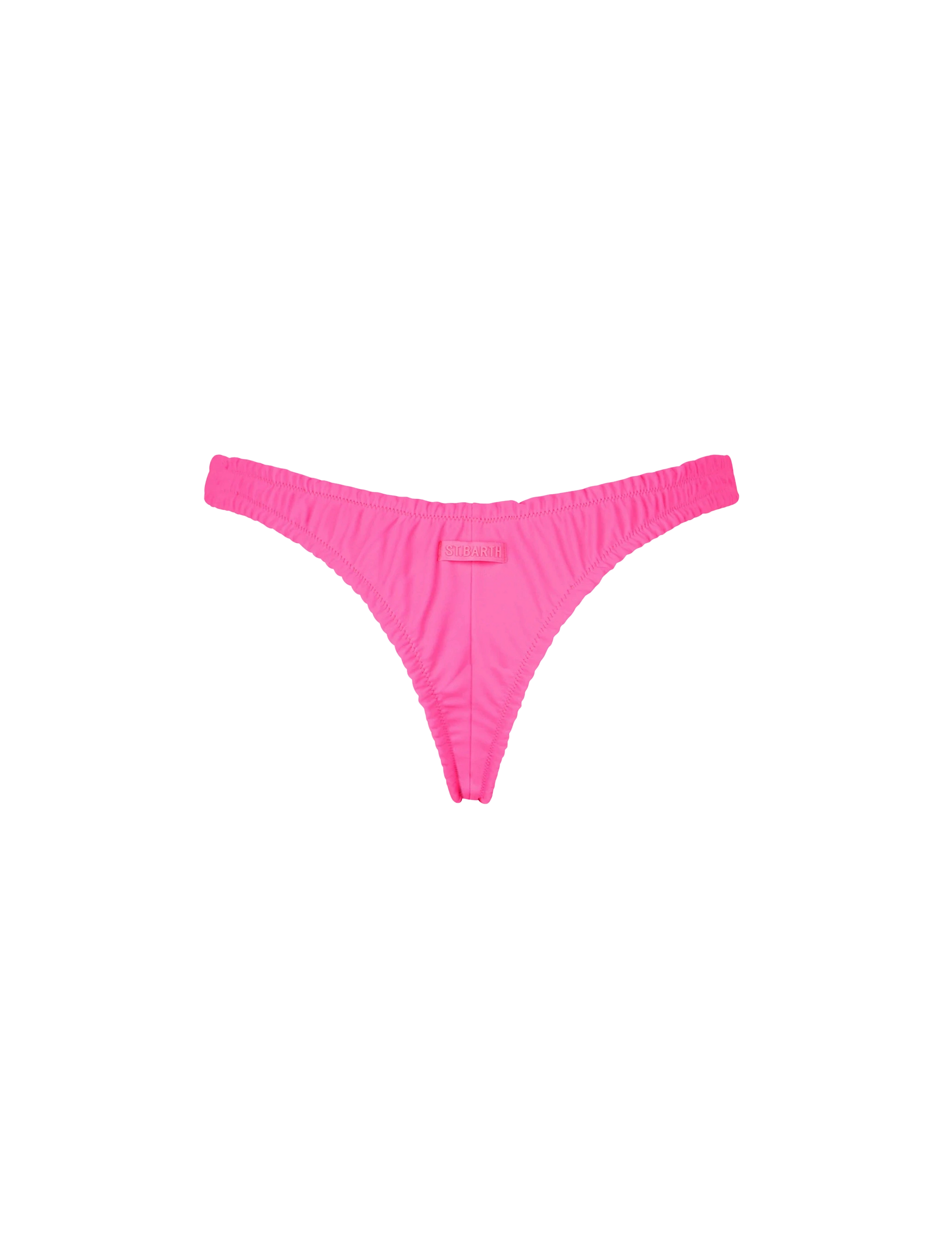 Woman fluo pink cheekiest swim briefs Nalu - MC2 Saint Barth