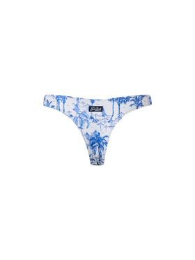 Naomi cheeky swim briefs with toile de jouy print - MC2 Saint Barth