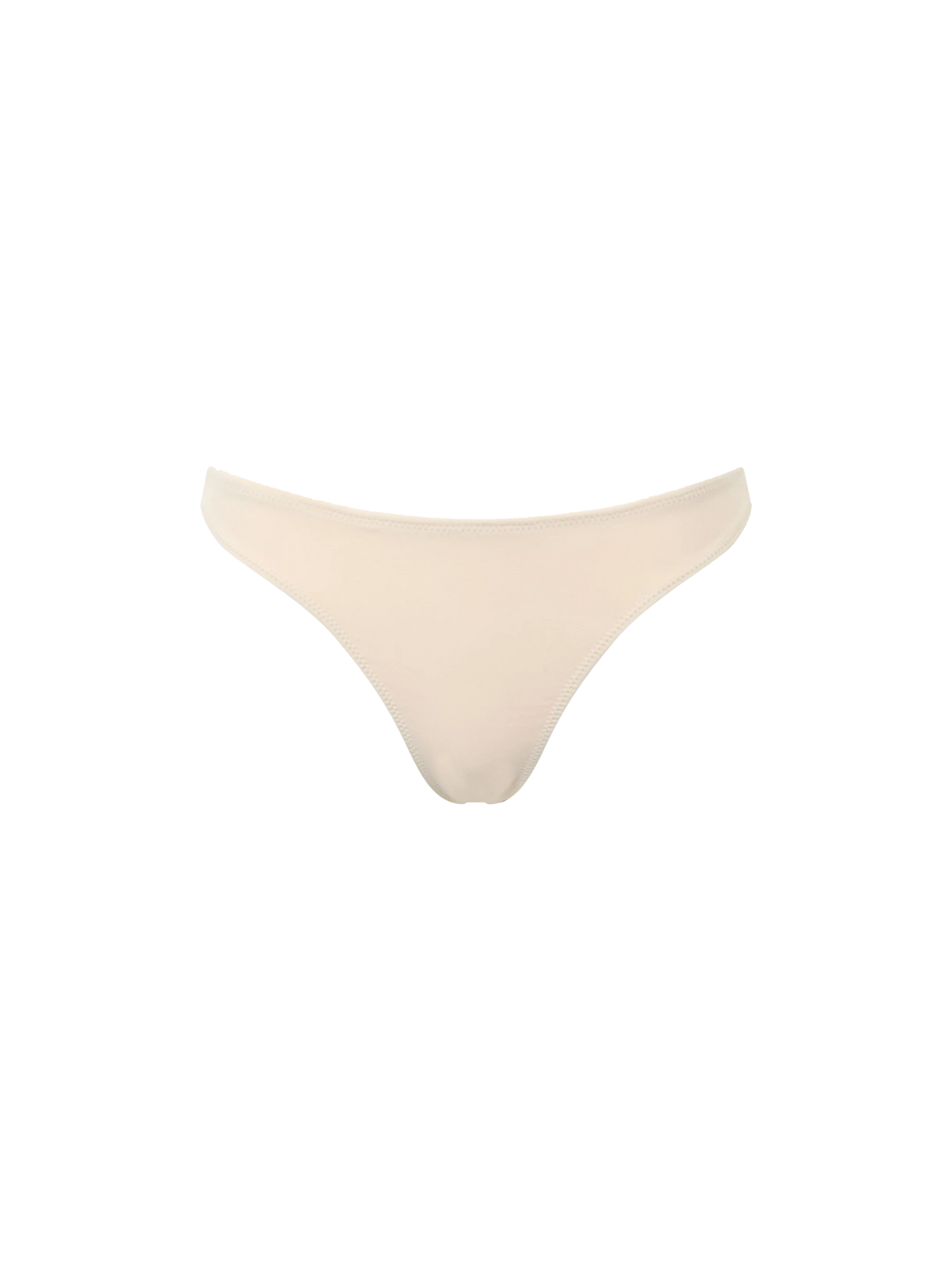 Woman beige cheeky swim briefs Naomi