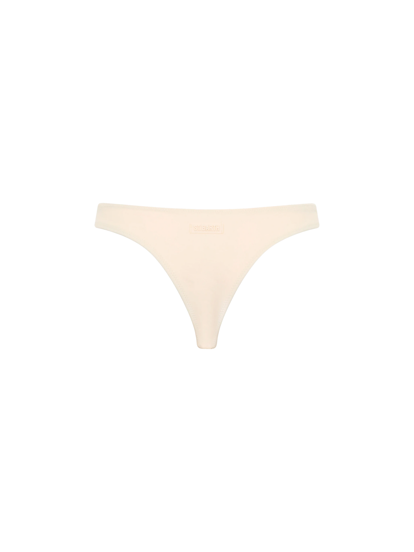 Woman beige cheeky swim briefs Naomi