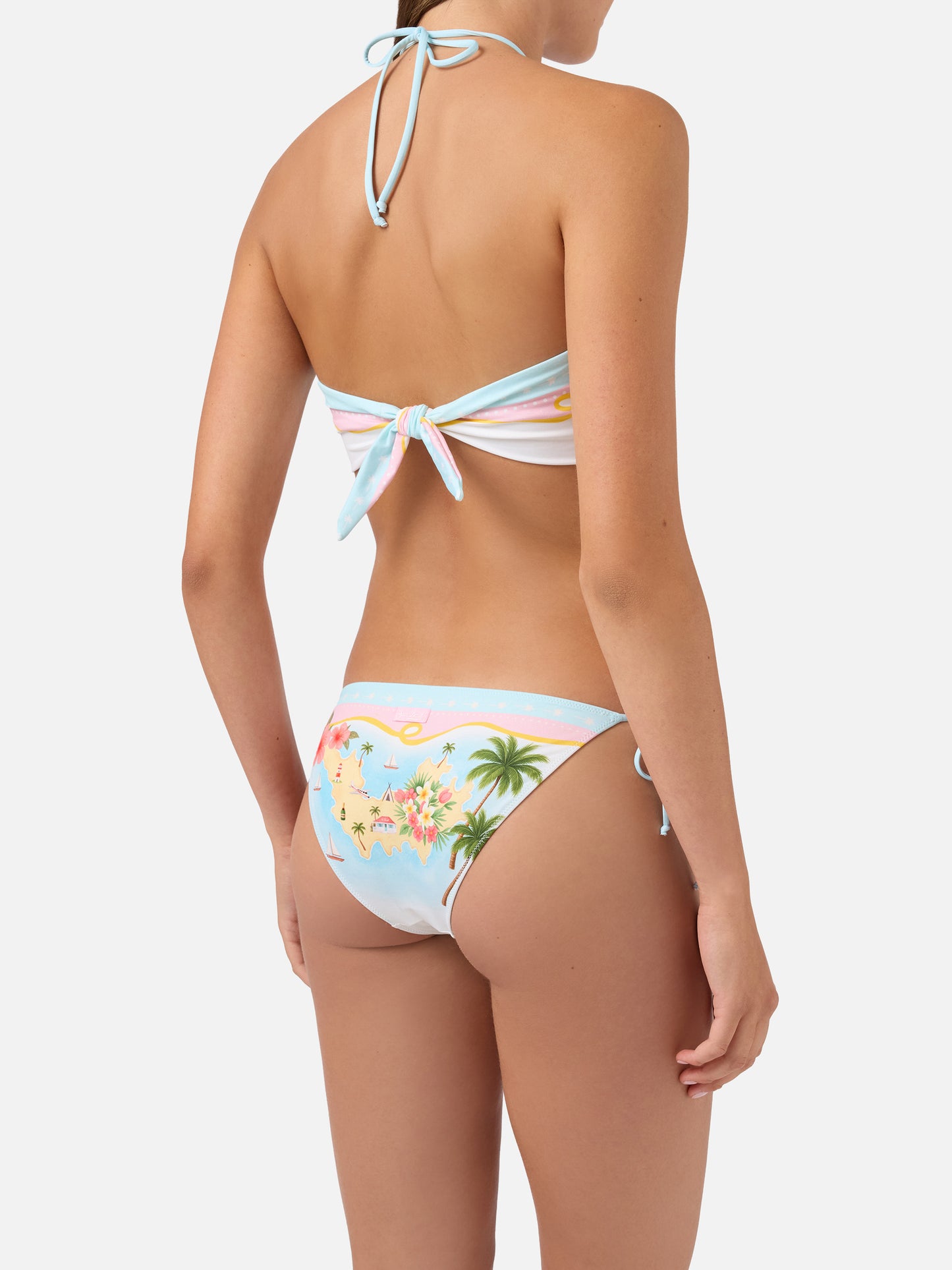 Nairobi Virgo multicolor St. Barth Map bikini