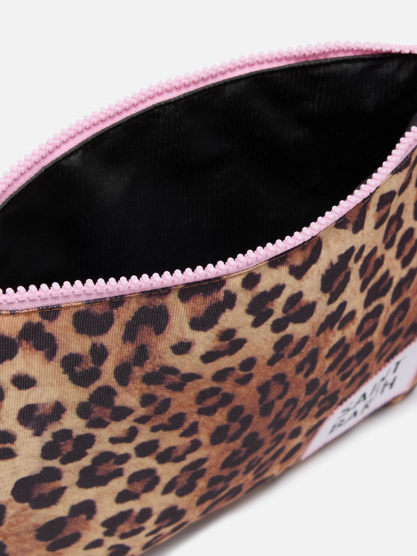 Pochette Pareasy in nylon con stampa animalier