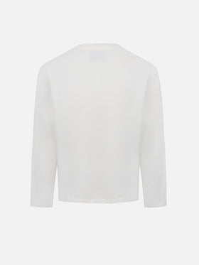 Girl long-sleeve t-shirt Penny with Hello Kitty print | HELLO KITTY SPECIAL EDITION - MC2 Saint Barth