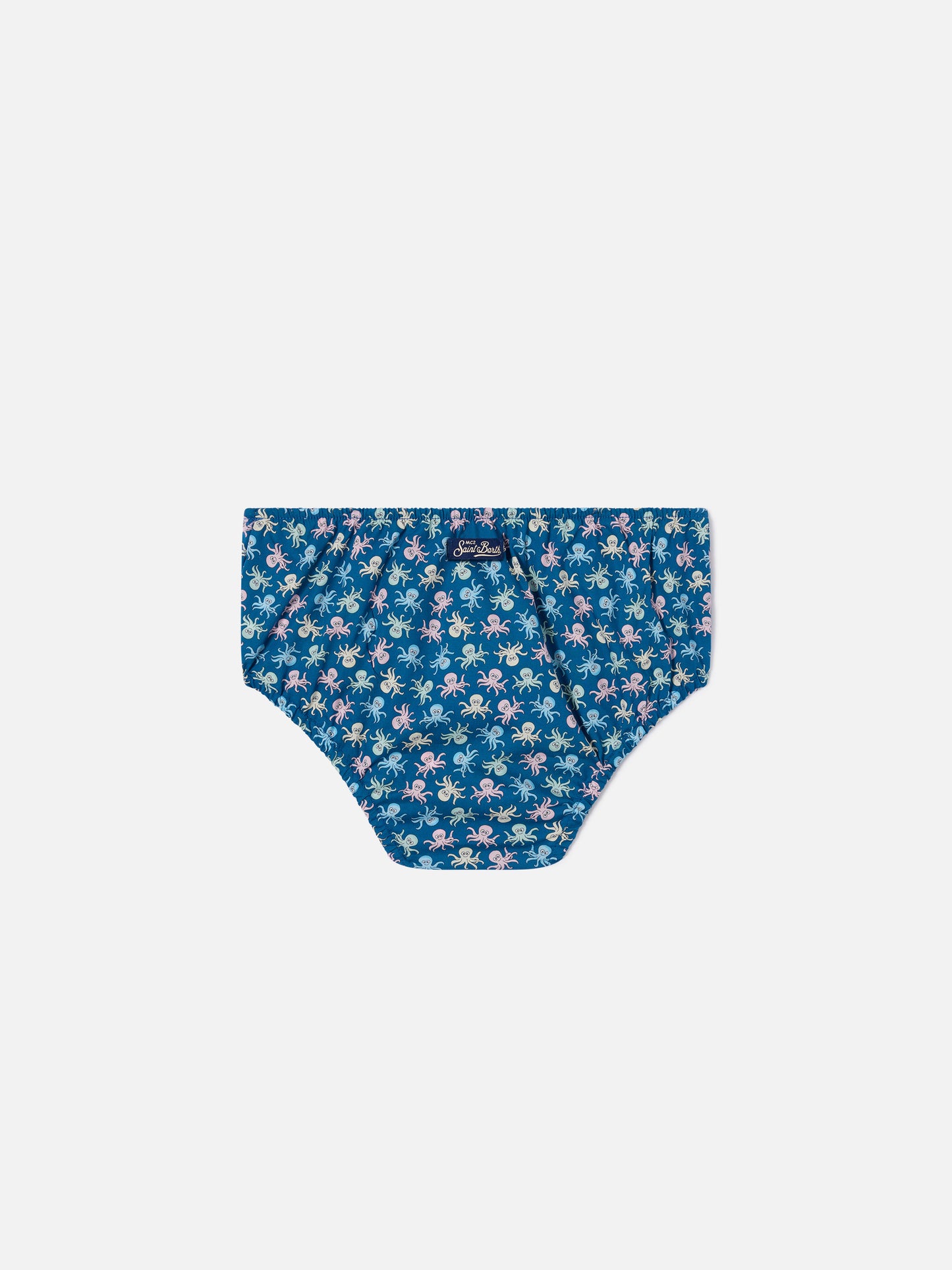 Cubrepañal para bebé Pimmy con estampado de pulpo