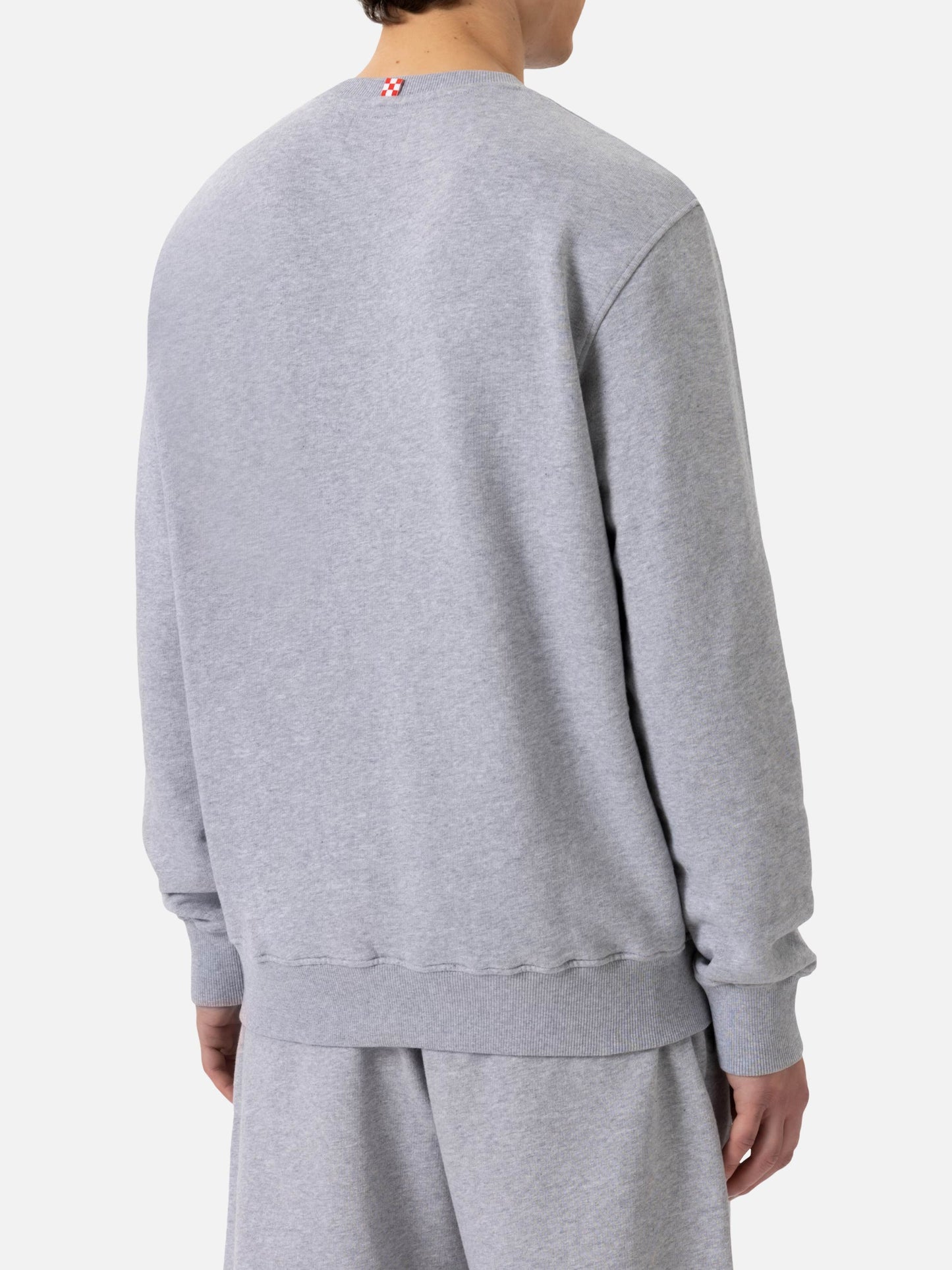 Ponza Rundhals-Sweatshirt aus Baumwolle mit St. Barth Sport Club-Print