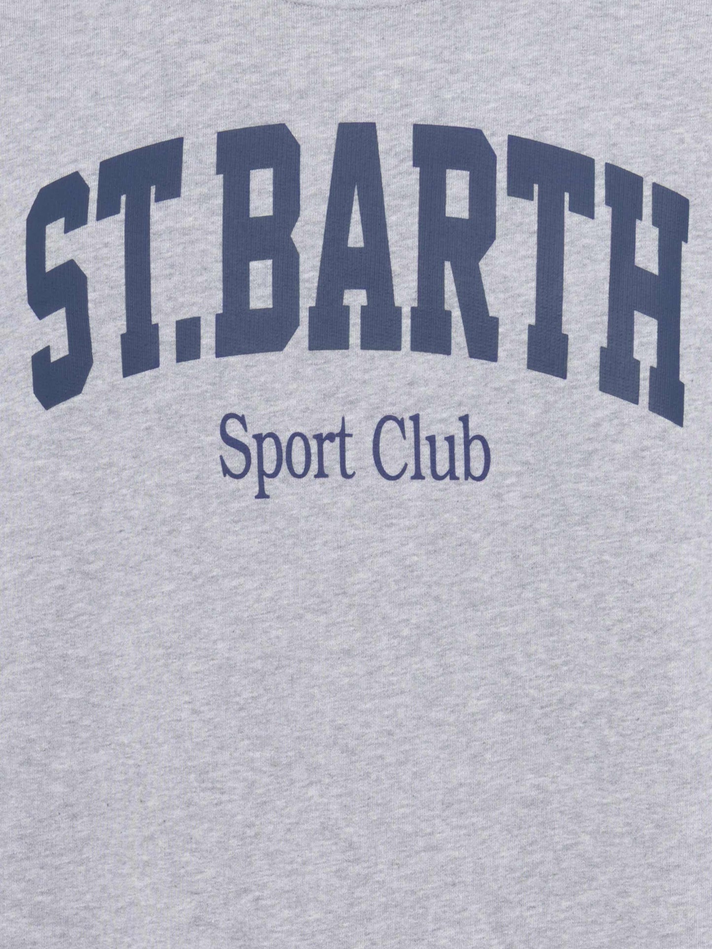 Ponza Rundhals-Sweatshirt aus Baumwolle mit St. Barth Sport Club-Print