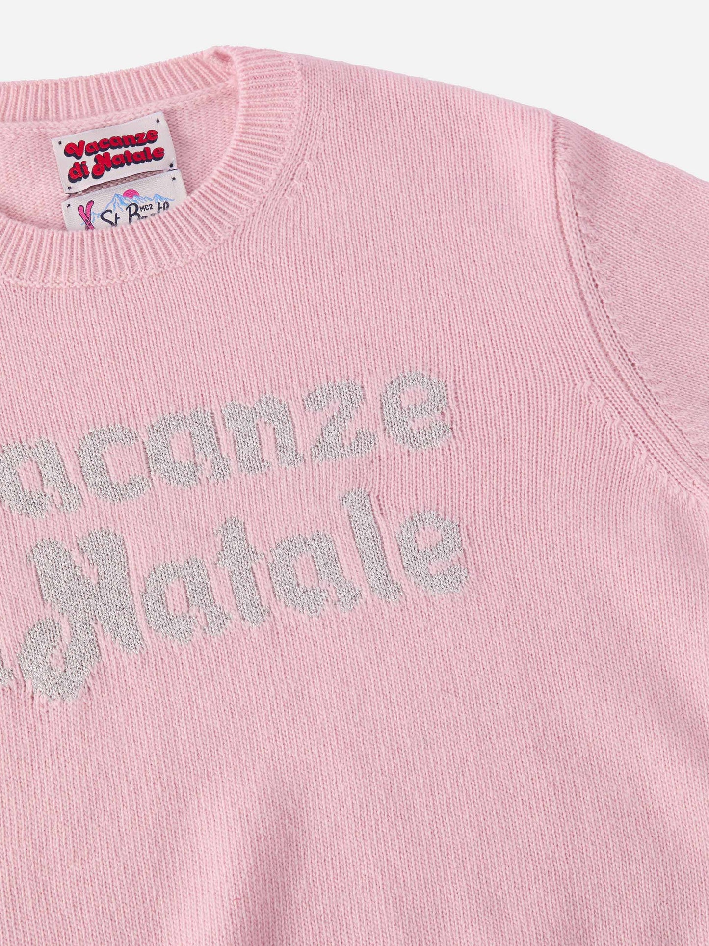 Maglione Princess in misto cashmere con jacquard lurex Vacanze di Natale | VACANZE DI NATALE
