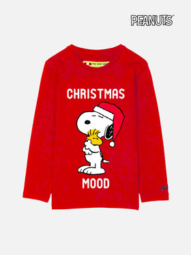 T-shirt da bambino natalizia stampa Snoopy | Edizione speciale Peanuts™