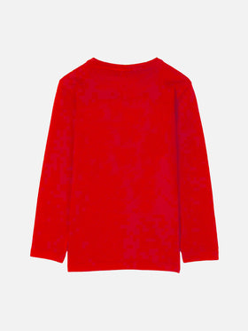 T-shirt da bambino natalizia stampa Snoopy | Edizione speciale Peanuts™