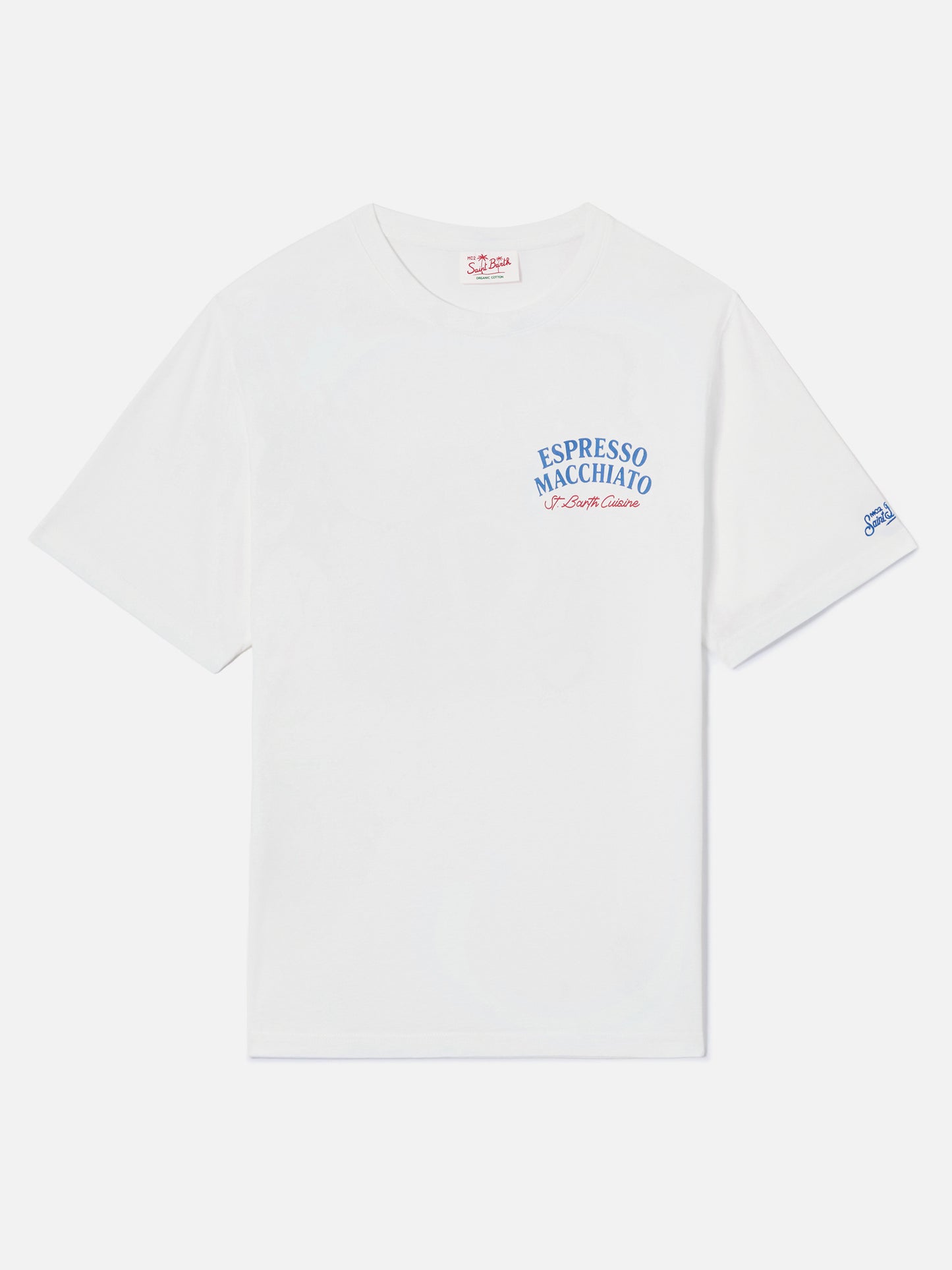 T-shirt Portland panna con stampa Espresso Macchiato