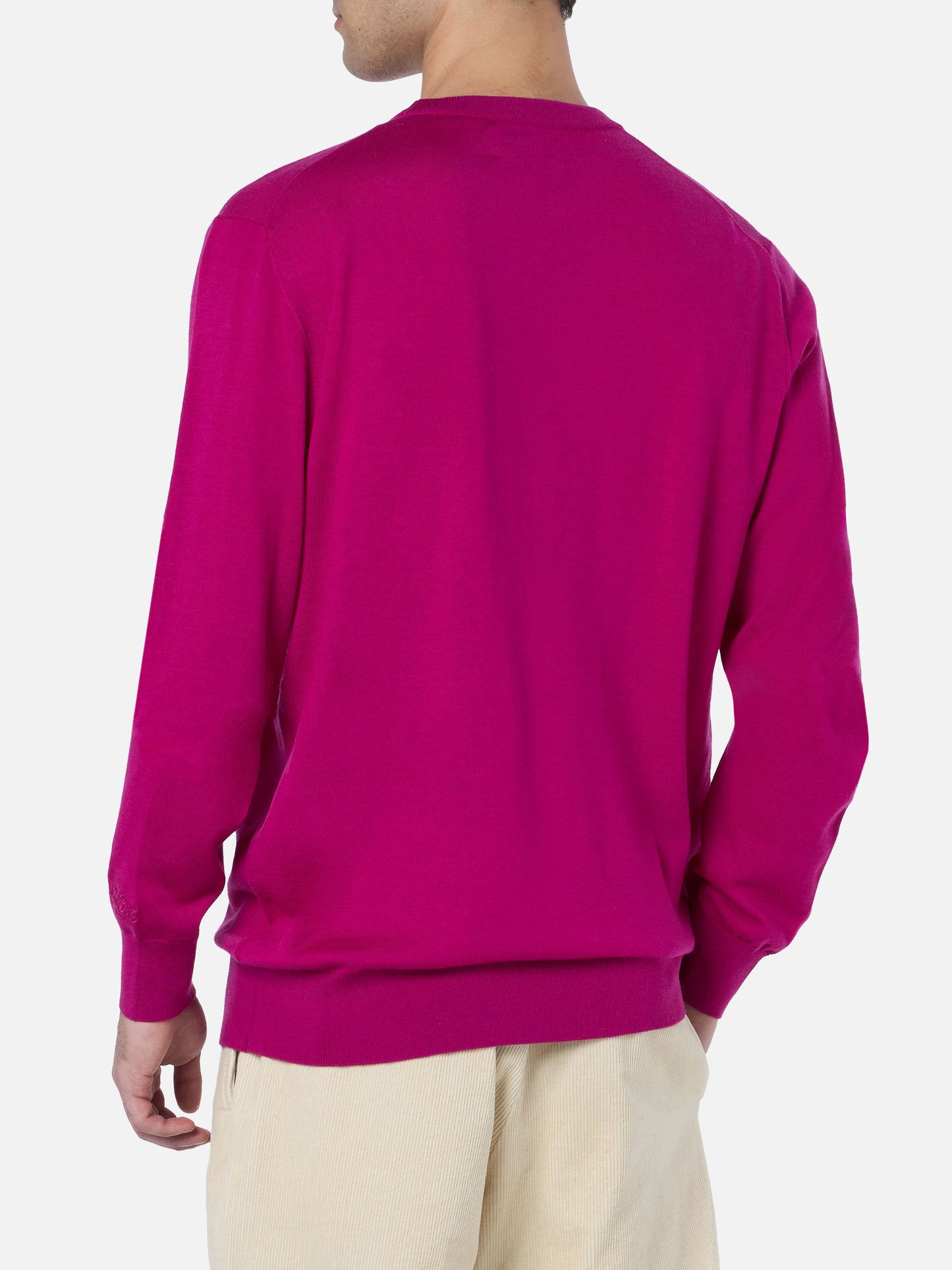 Maglione in lana merino peonia Regent da uomo