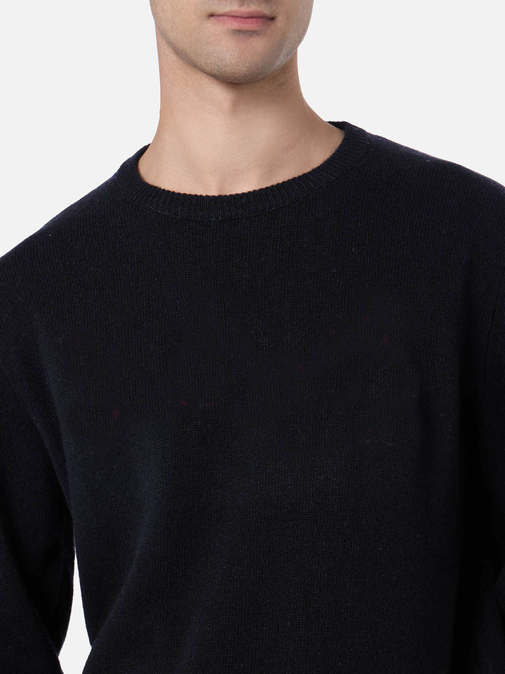 Maglione Regent in 100% CASHMERE nero
