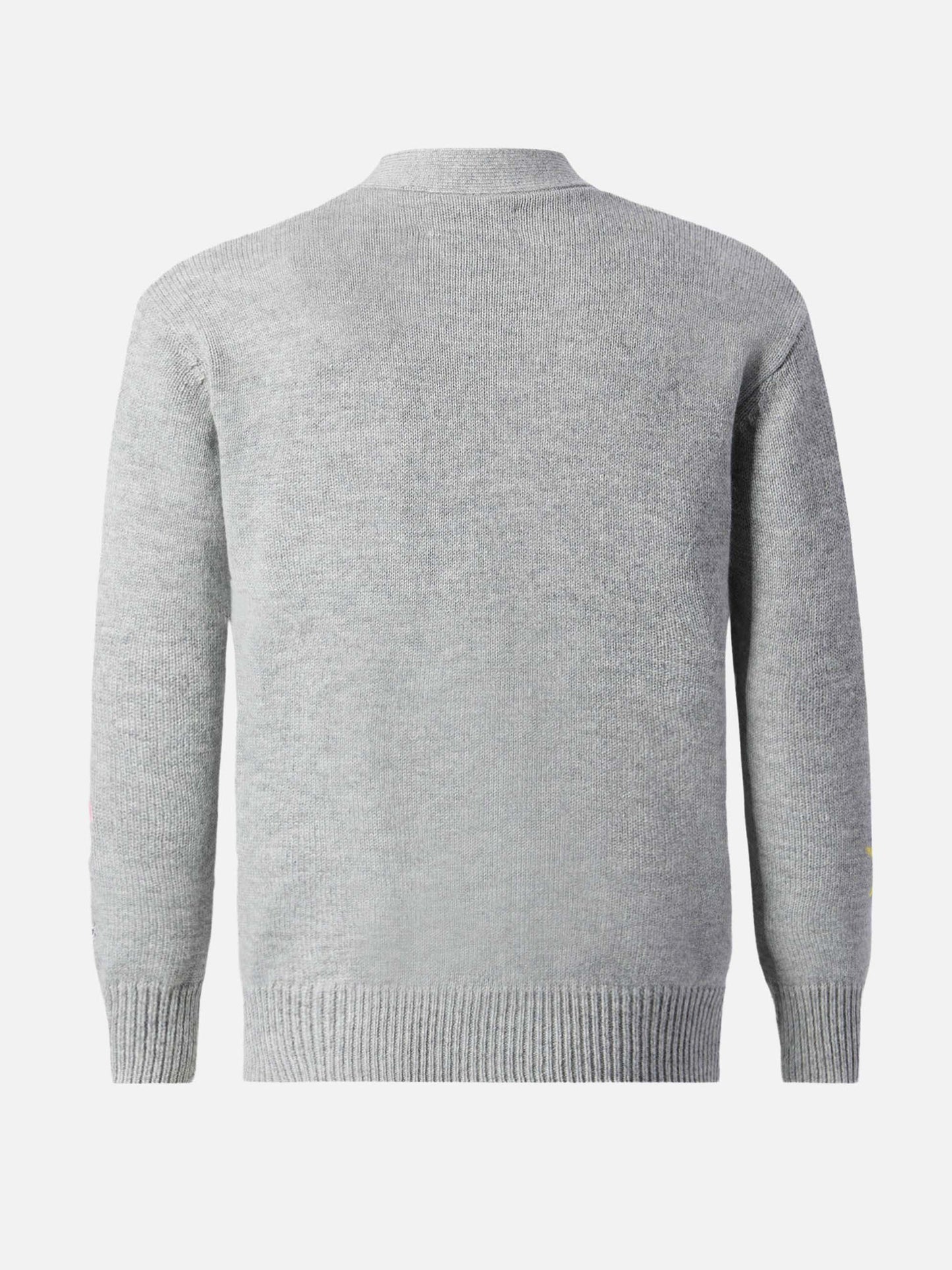 Cardigan Sasi in misto lana donegal con jacquard Titti e Silvestro | WARNER BROS. SPECIAL EDITION