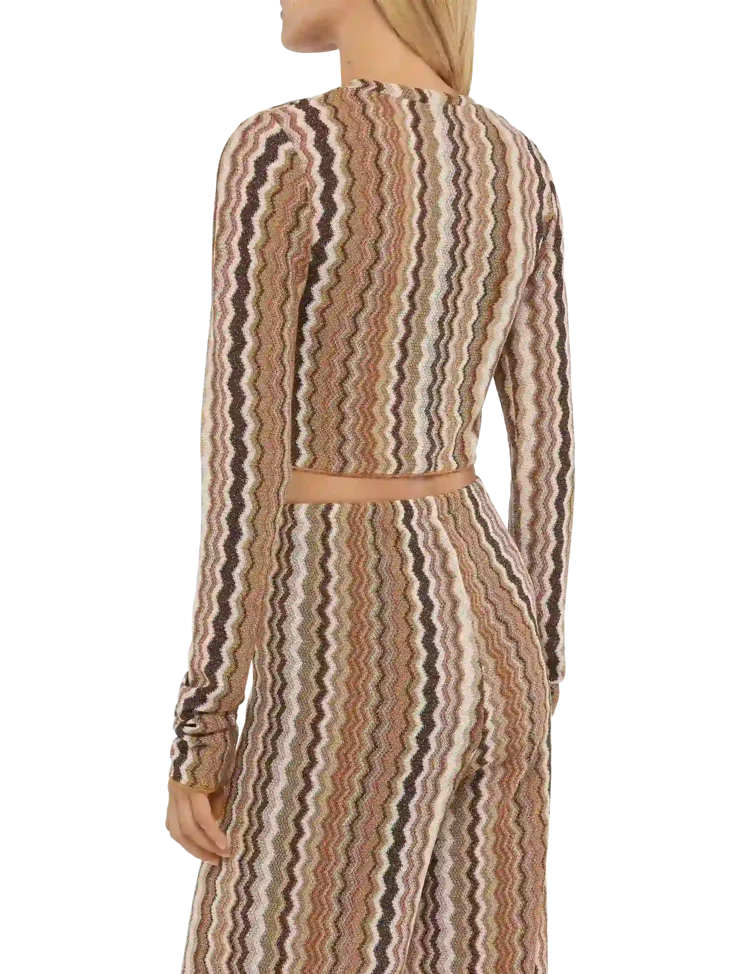 Siviglia raschel knit cropped t-shirt - MC2 Saint Barth