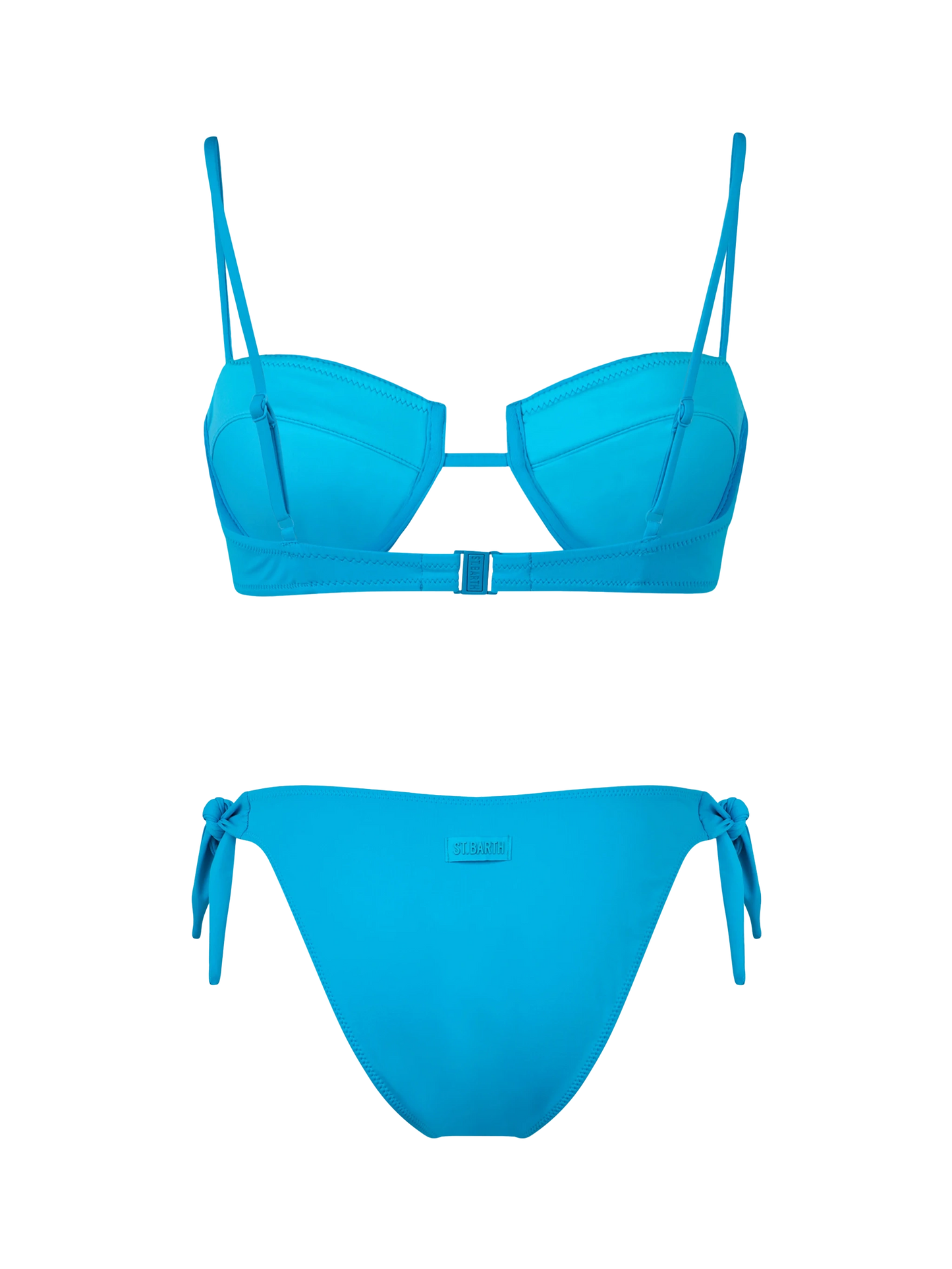 Bikini a bralette con ferretto turchese da donna Salina Yali
