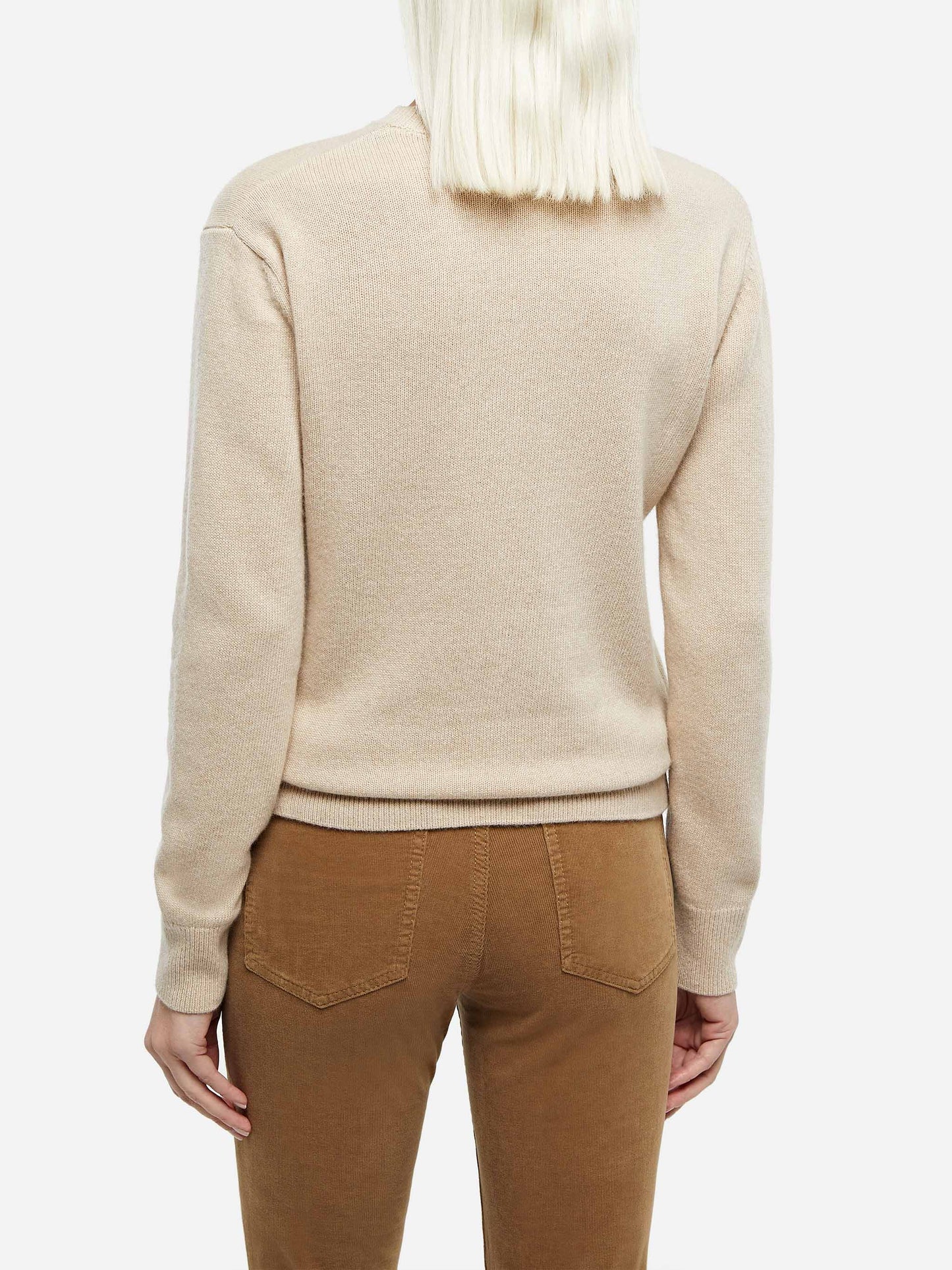Maglione beige Sorbonne da donna