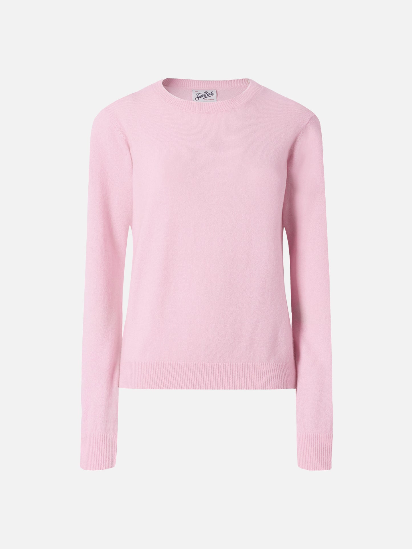 100% CASHMERE sweater Sorbonne in pink