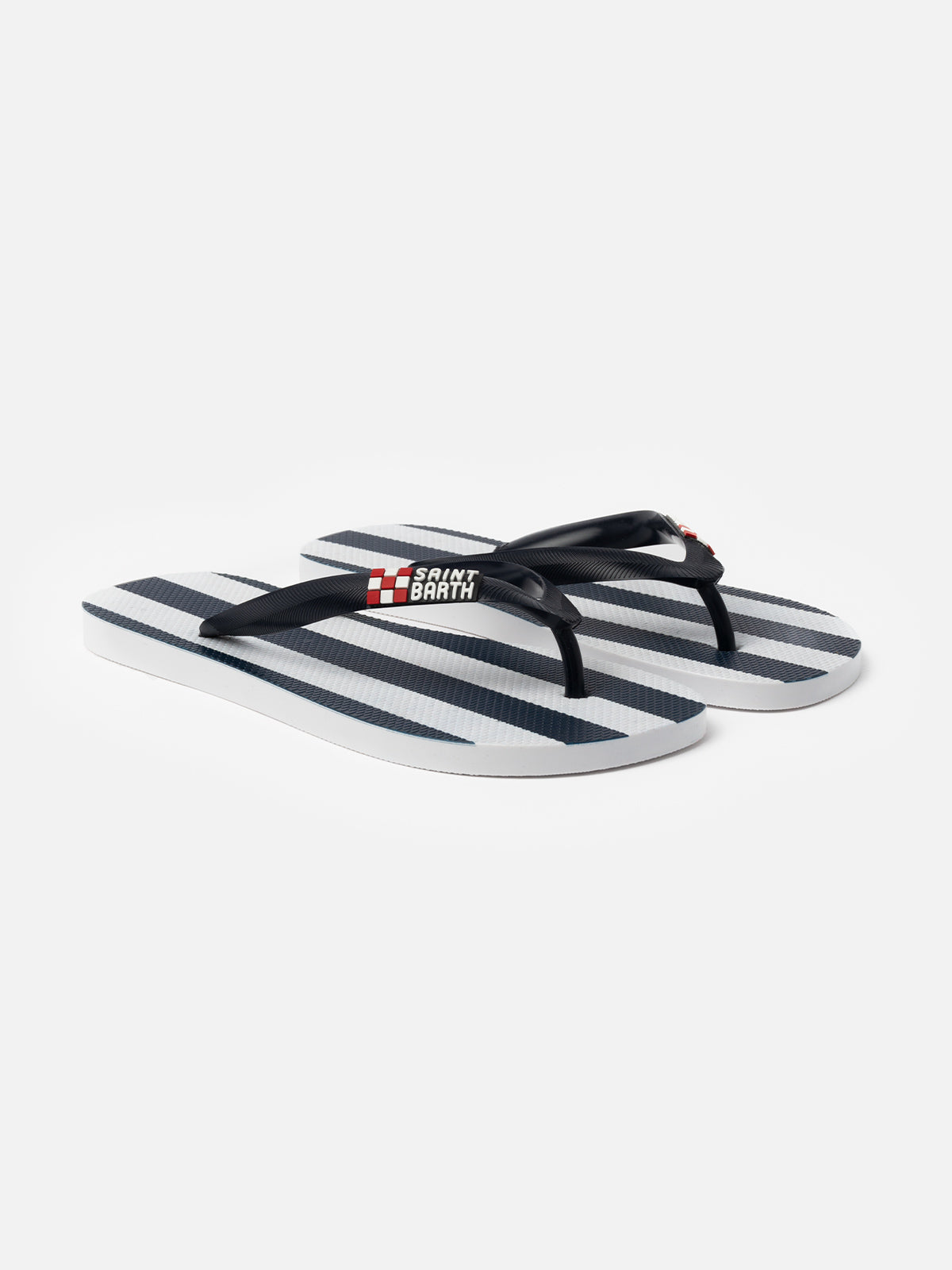 Striped flip flops Tommy - MC2 Saint Barth