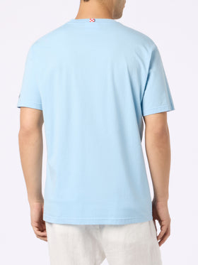 Man t-shirt with Big Babol crab placed print and embroidery | BIG BABOL SPECIAL EDITION - MC2 Saint Barth