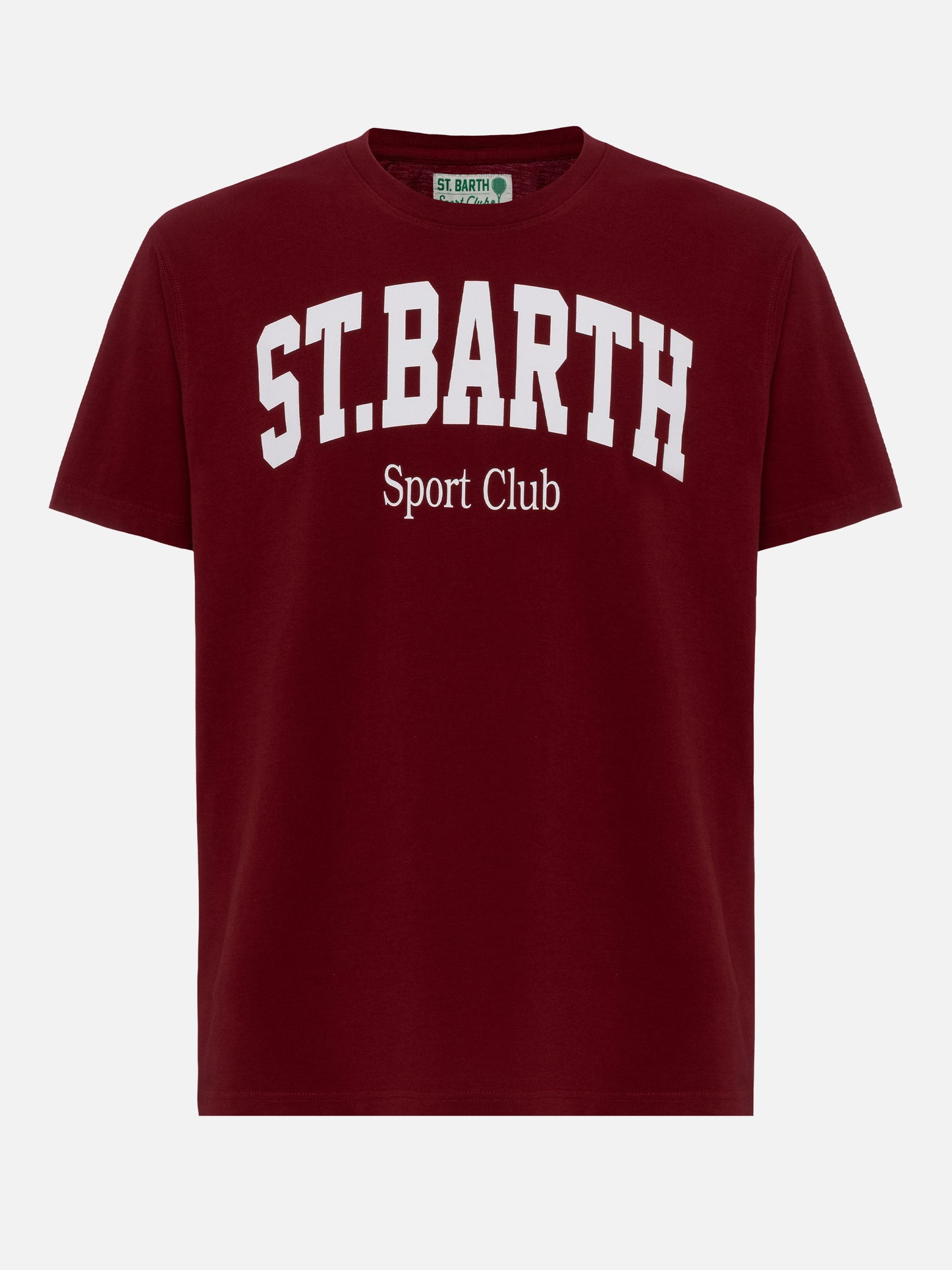 Baumwoll-T-Shirt mit St. Barth Sport Club-Print