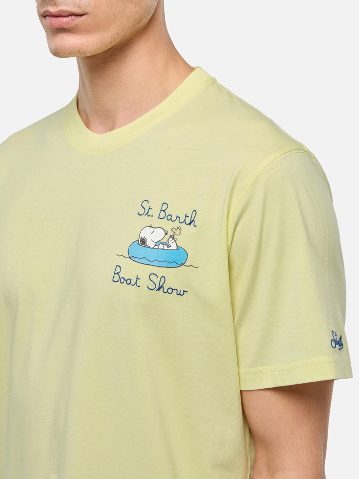 Cotton T-shirt with Snoopy boat print | SNOOPY PEANUTS® SPECIAL EDITION