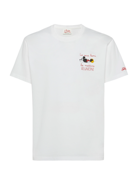Cotton T-shirt with Mickey Mouse print | DISNEY® SPECIAL EDITION - MC2 Saint Barth
