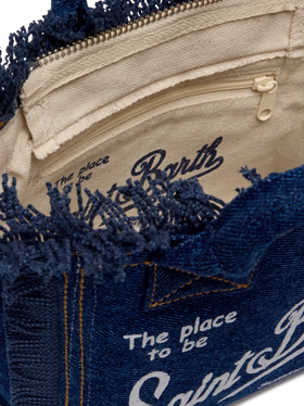 Dark denim Mini Vanity bag - MC2 Saint Barth