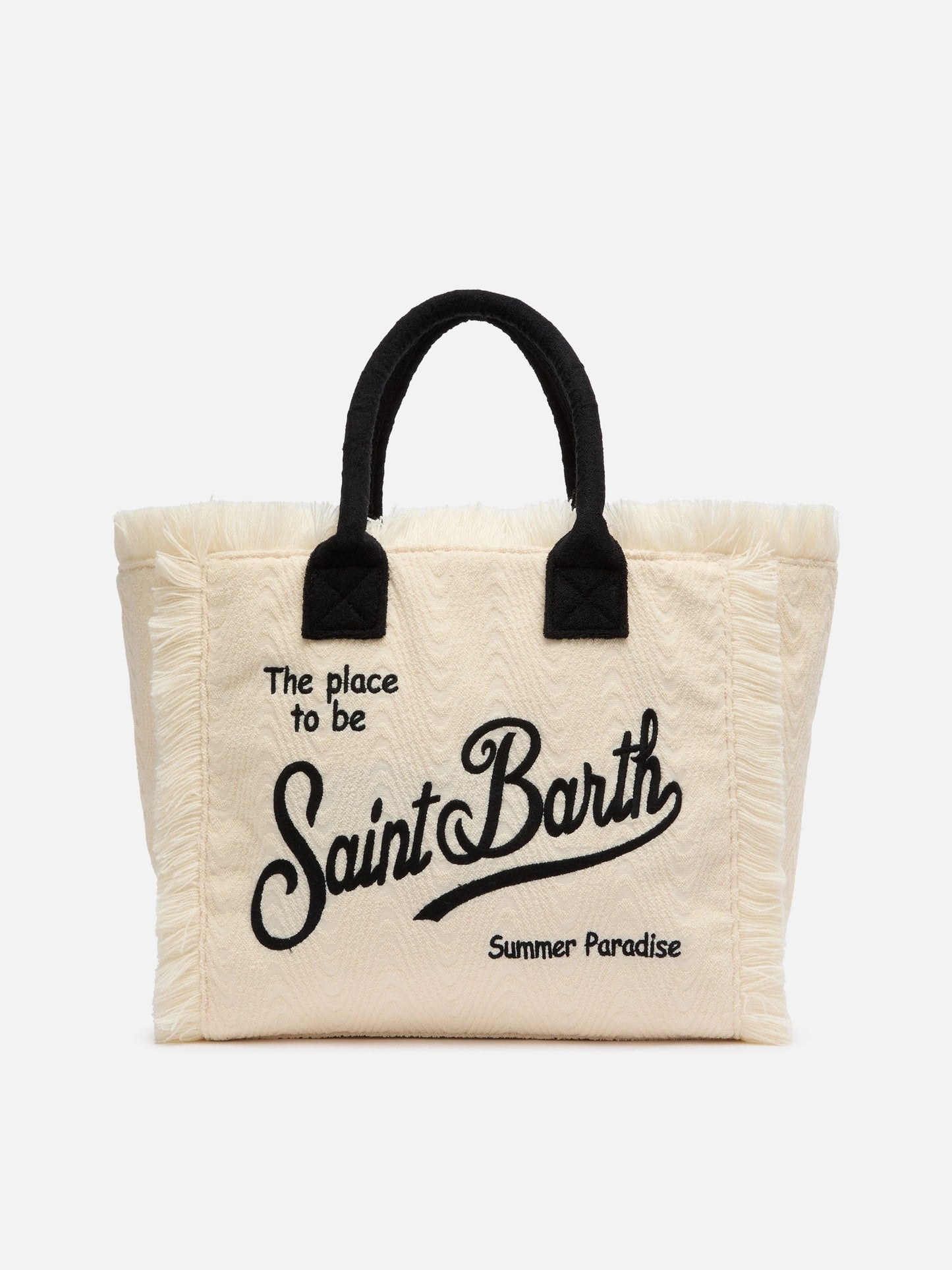 Borsa a spalla Vanity Sponge in spugna bianca in rilievo