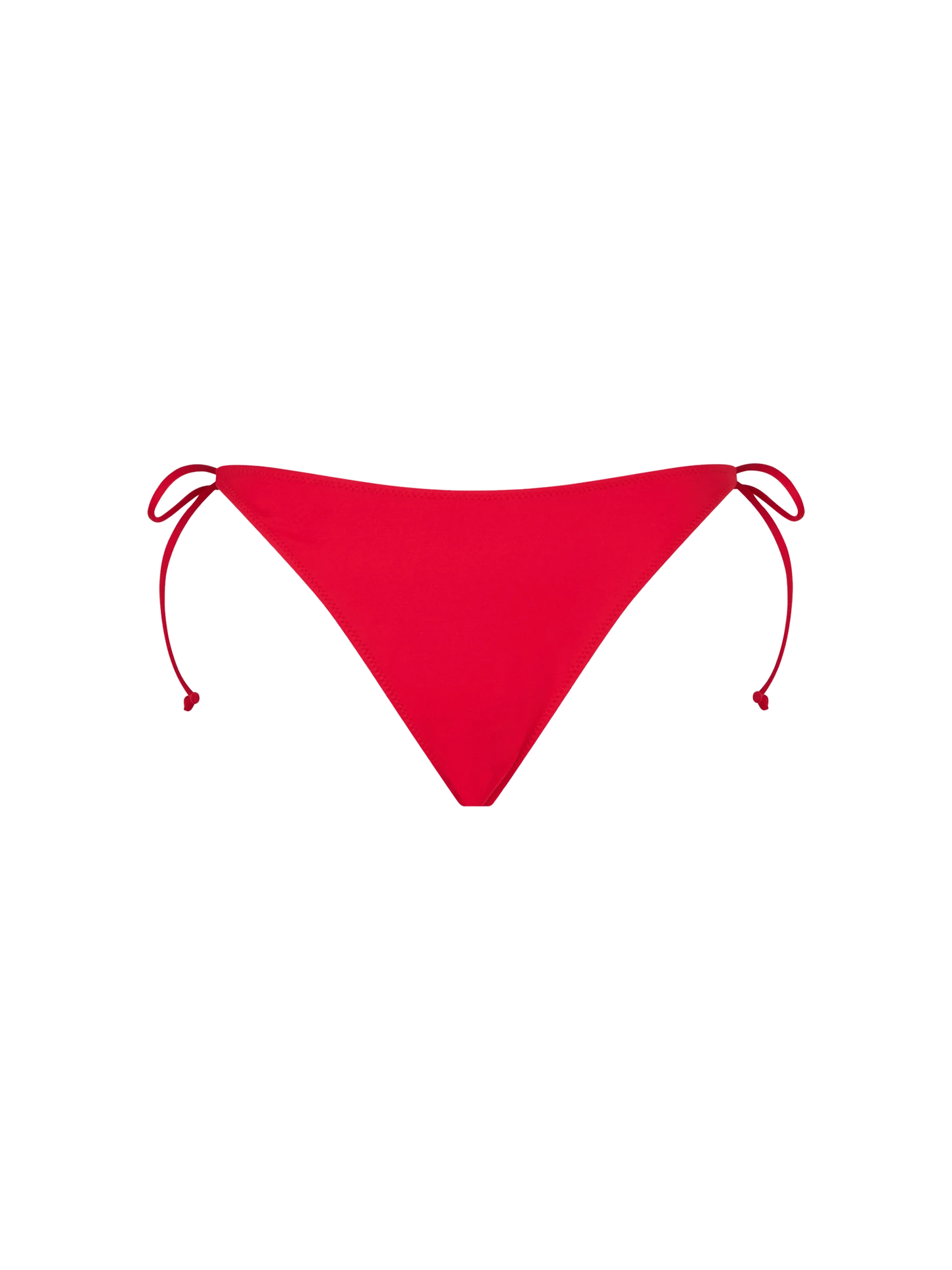 Woman red classic swim briefs Virgo