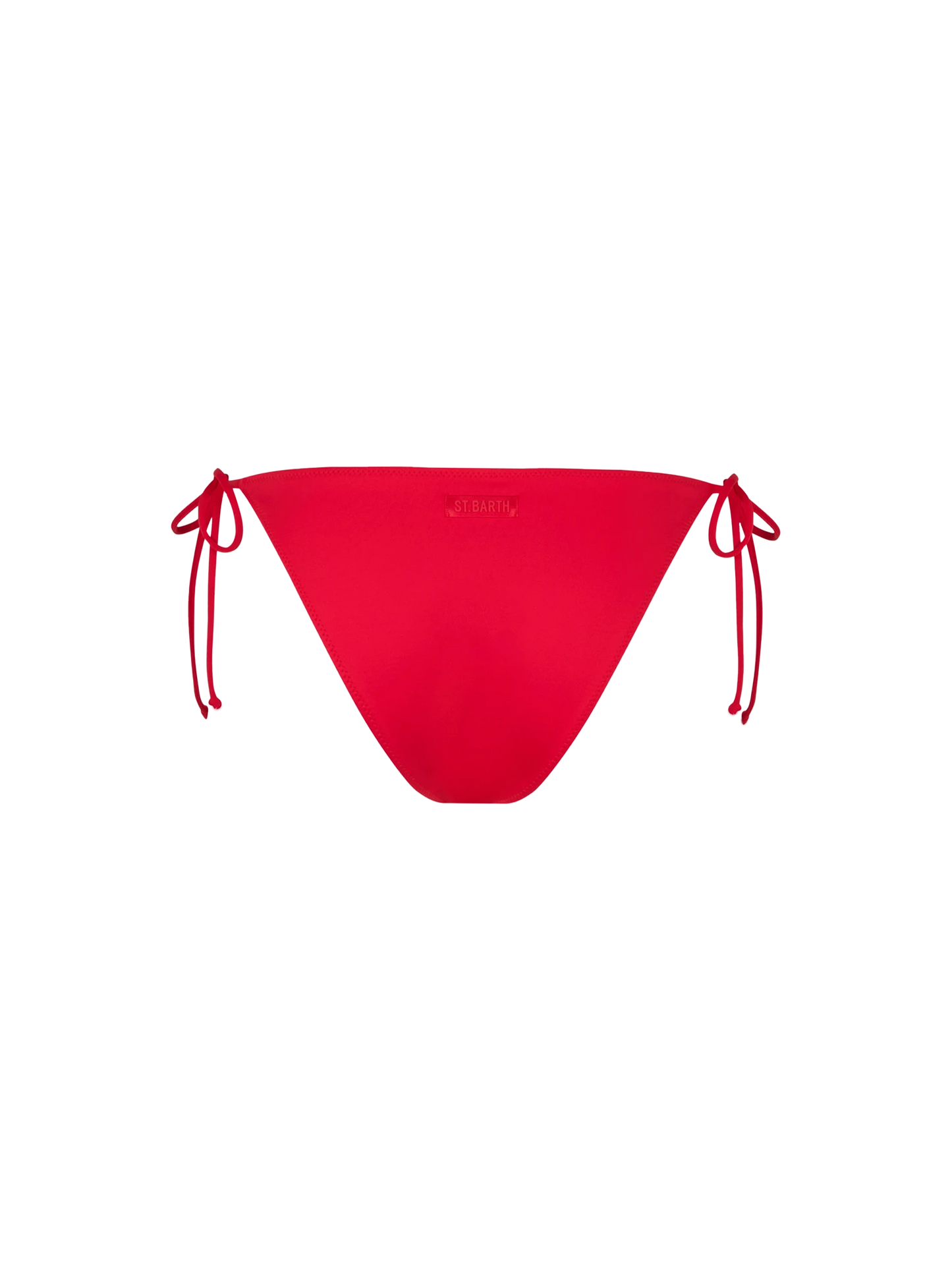 Woman red classic swim briefs Virgo