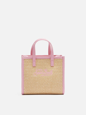 Beige Vivian Mini Straw handbag - MC2 Saint Barth