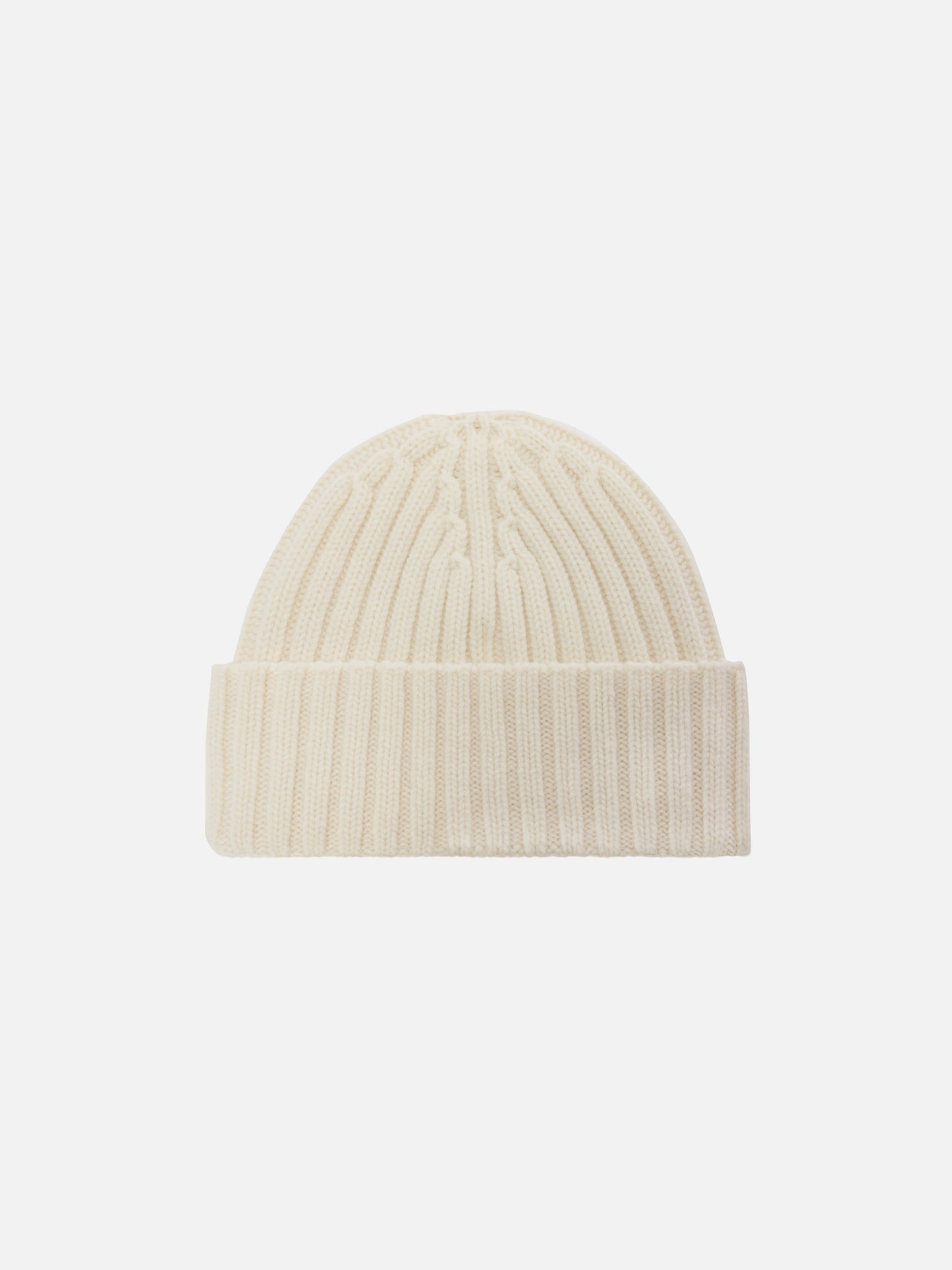 Wengen beanie in off-white 100% WOOL with St. Barth embroidery