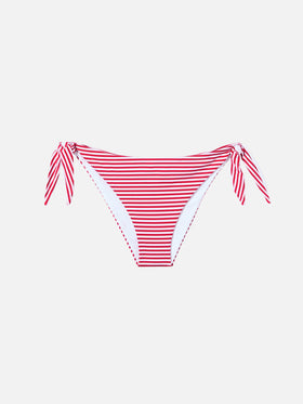 Slip mare a righe rosse