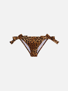 Classic swim briefs Zippy with animalier print - MC2 Saint Barth