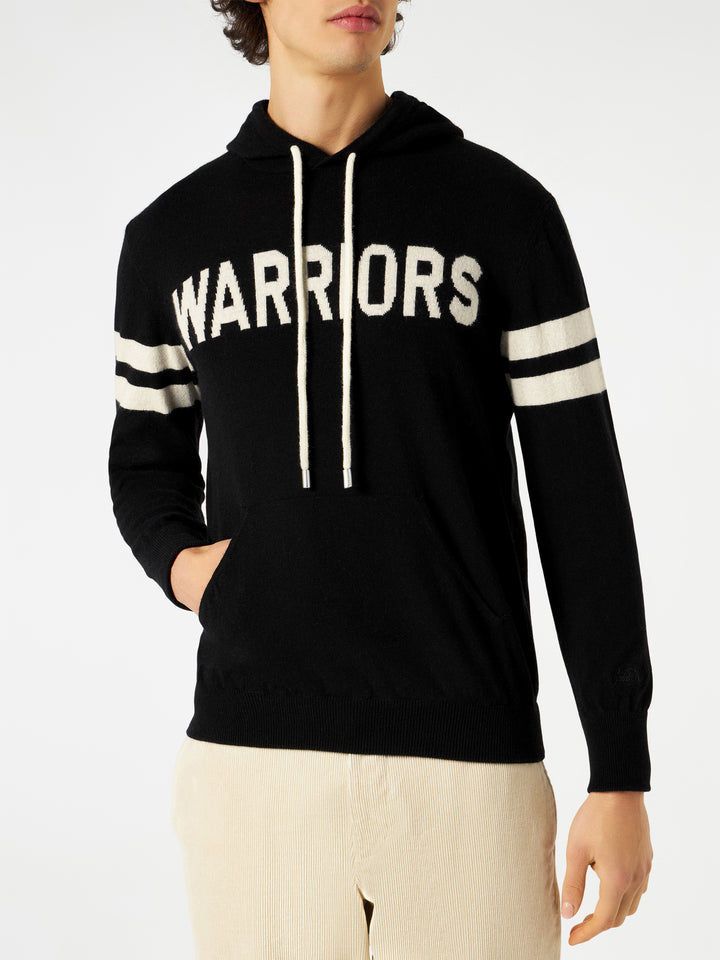 Blended cashmere hooded sweater - MC2 Saint Barth