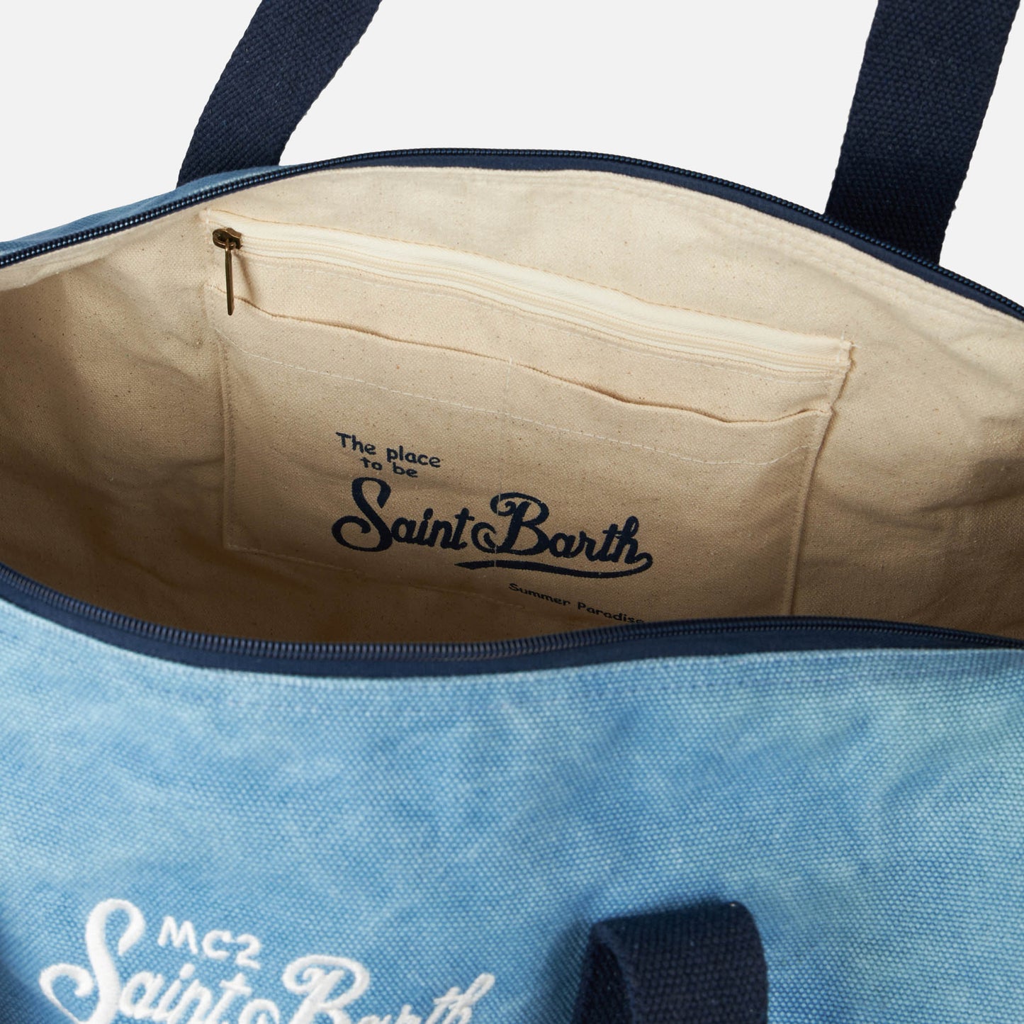 Travel duffel denim bag Jetleg Round