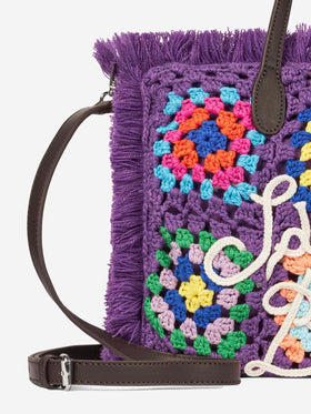 Colette crochet tiles handbag - MC2 Saint Barth