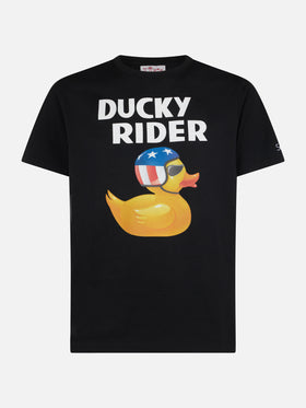 Herren-T-Shirt mit Ducky Rider-Aufdruck