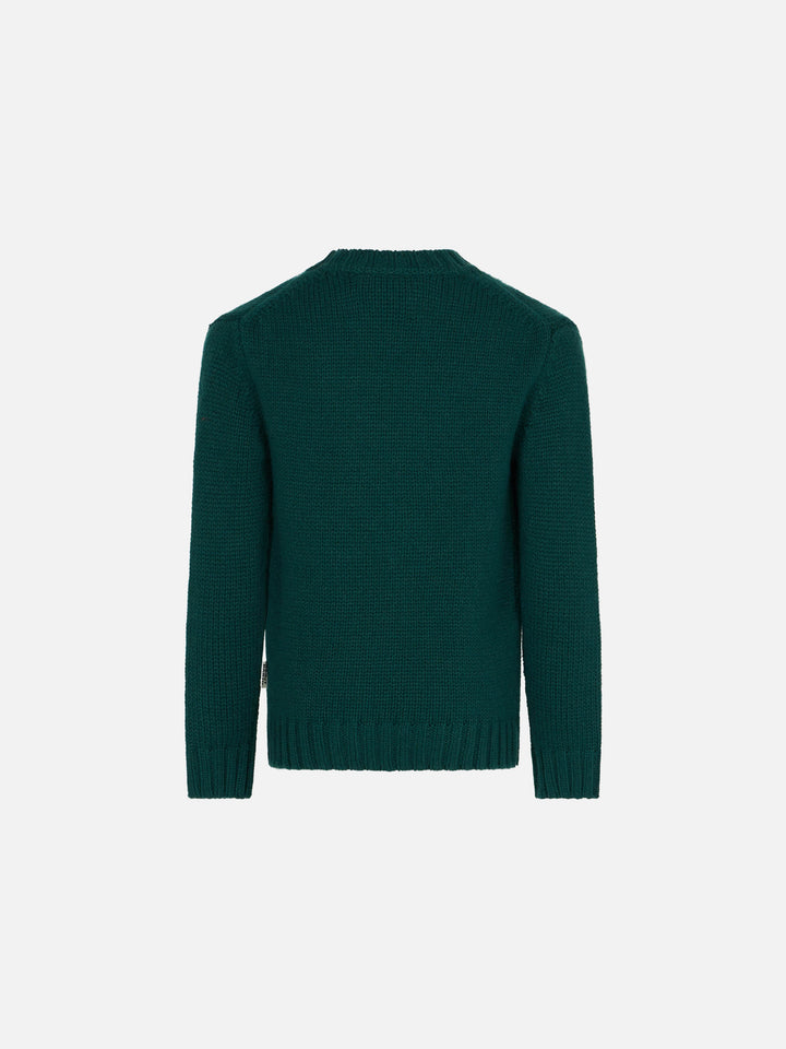 Boy sweater with bears embroidery - MC2 Saint Barth