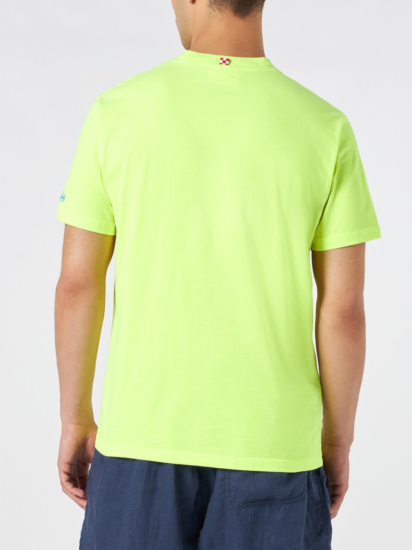 Man cotton t-shirt with Fiat 500 print | FIAT 500© SPECIAL EDITION