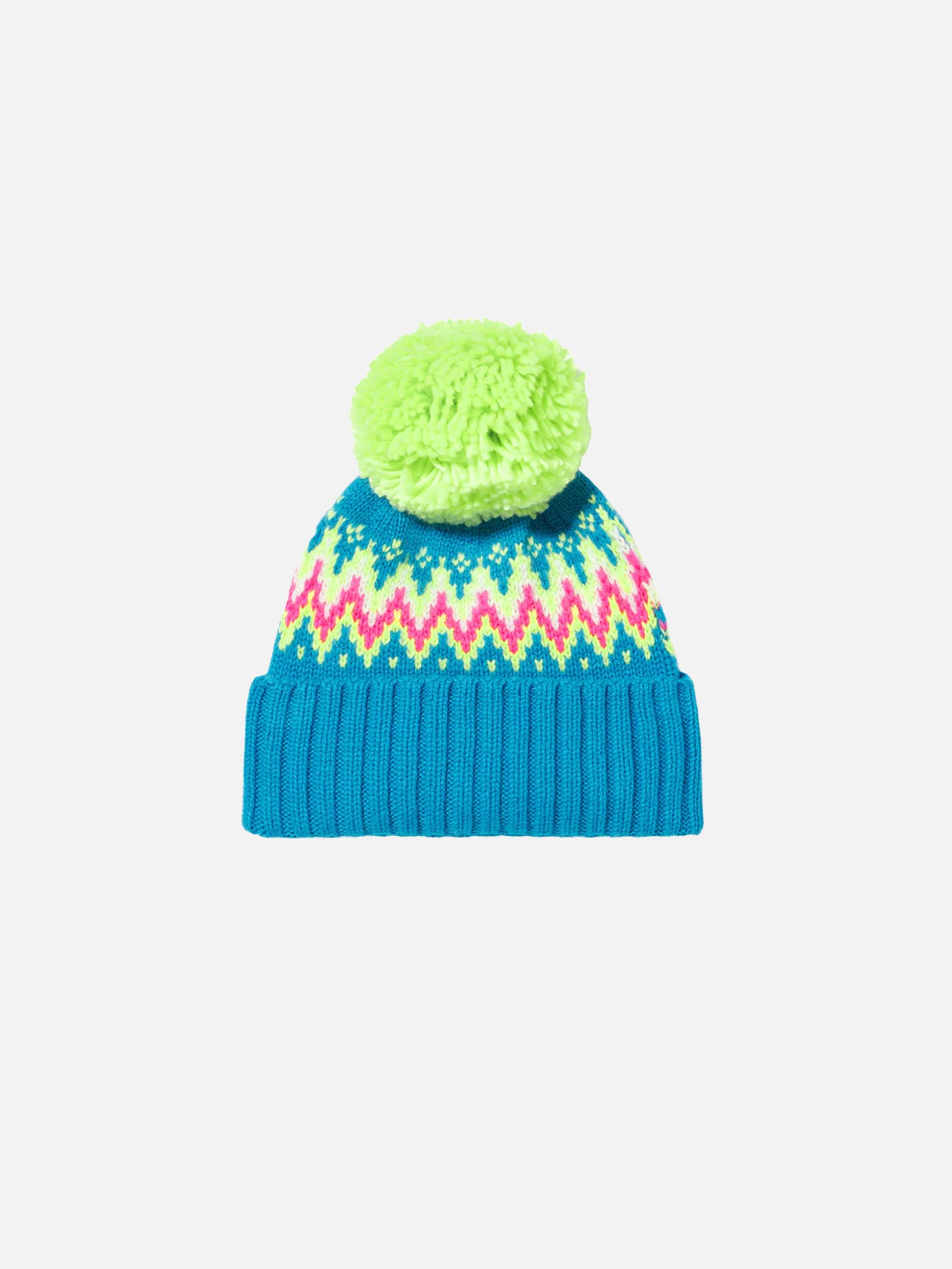Girl beanie with pompon - MC2 Saint Barth